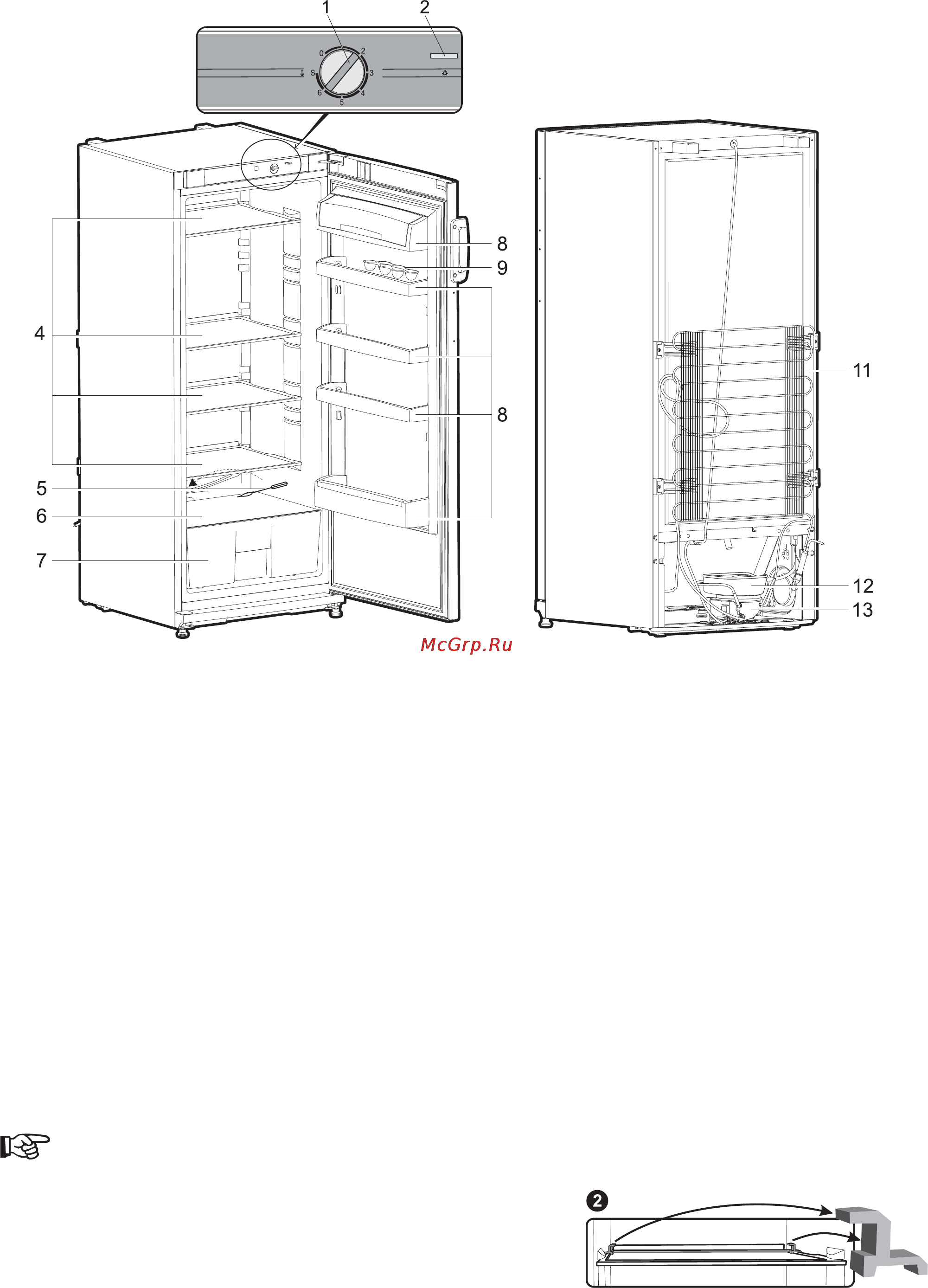 Snaige ICE LOGIC C 29SM [6/16] Описание прибора его основные части рис 1