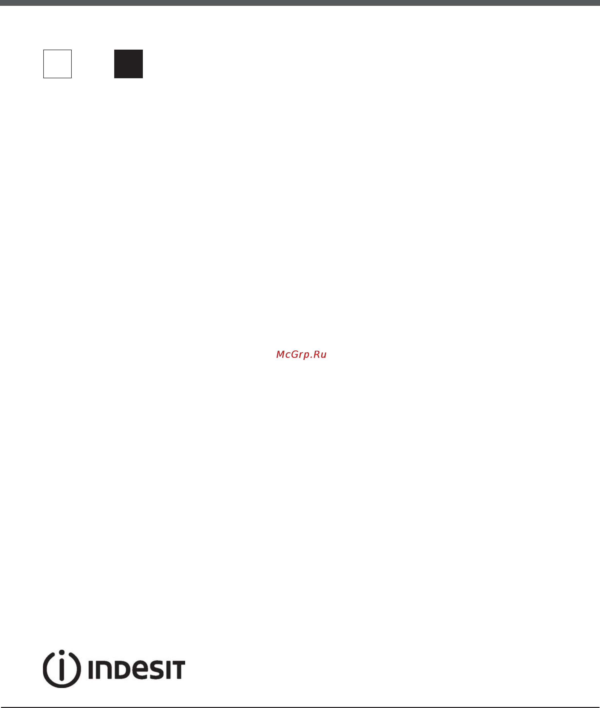 Indesit MVK6 E21(W) RF [12/24] Operating instructions