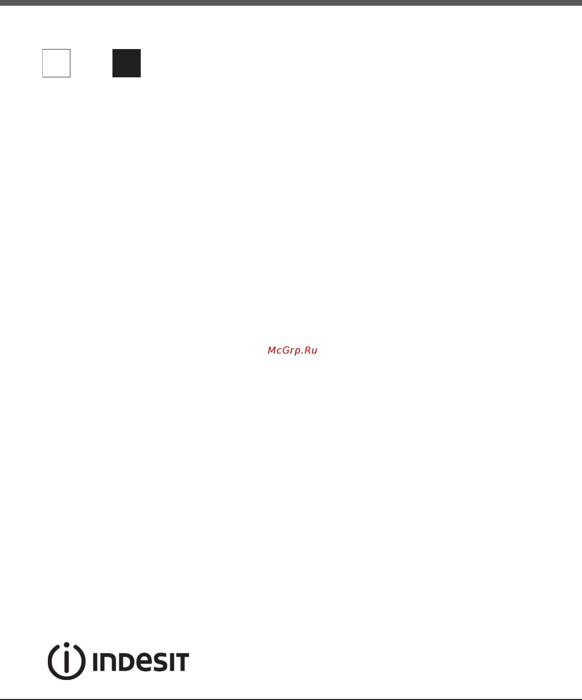 Indesit MVK6 V21(W) RF [12/24] Operating instructions