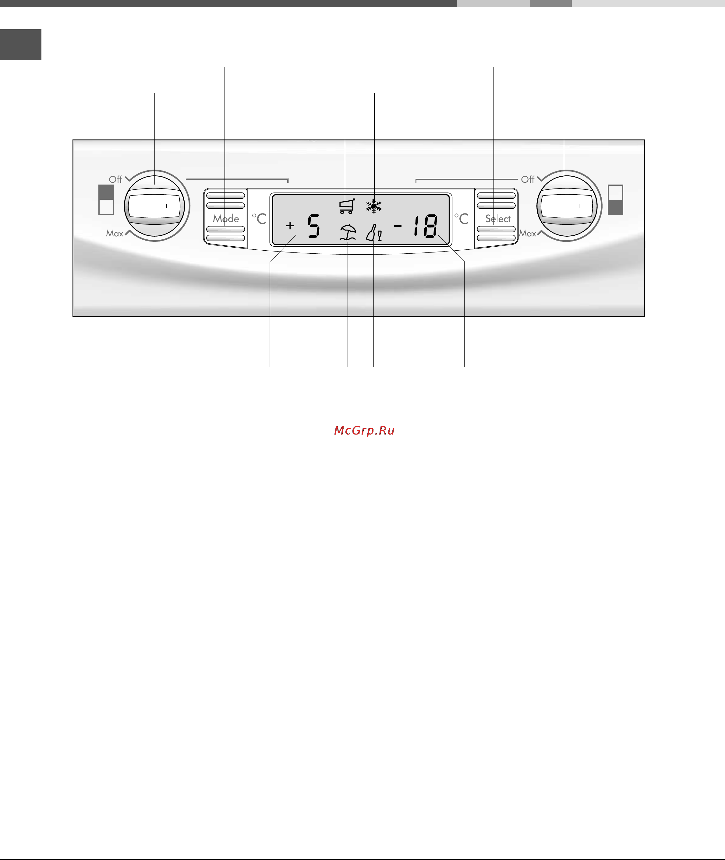 Ariston CISBCS 333/B GE [16/24] Freezer operation and appliance on off