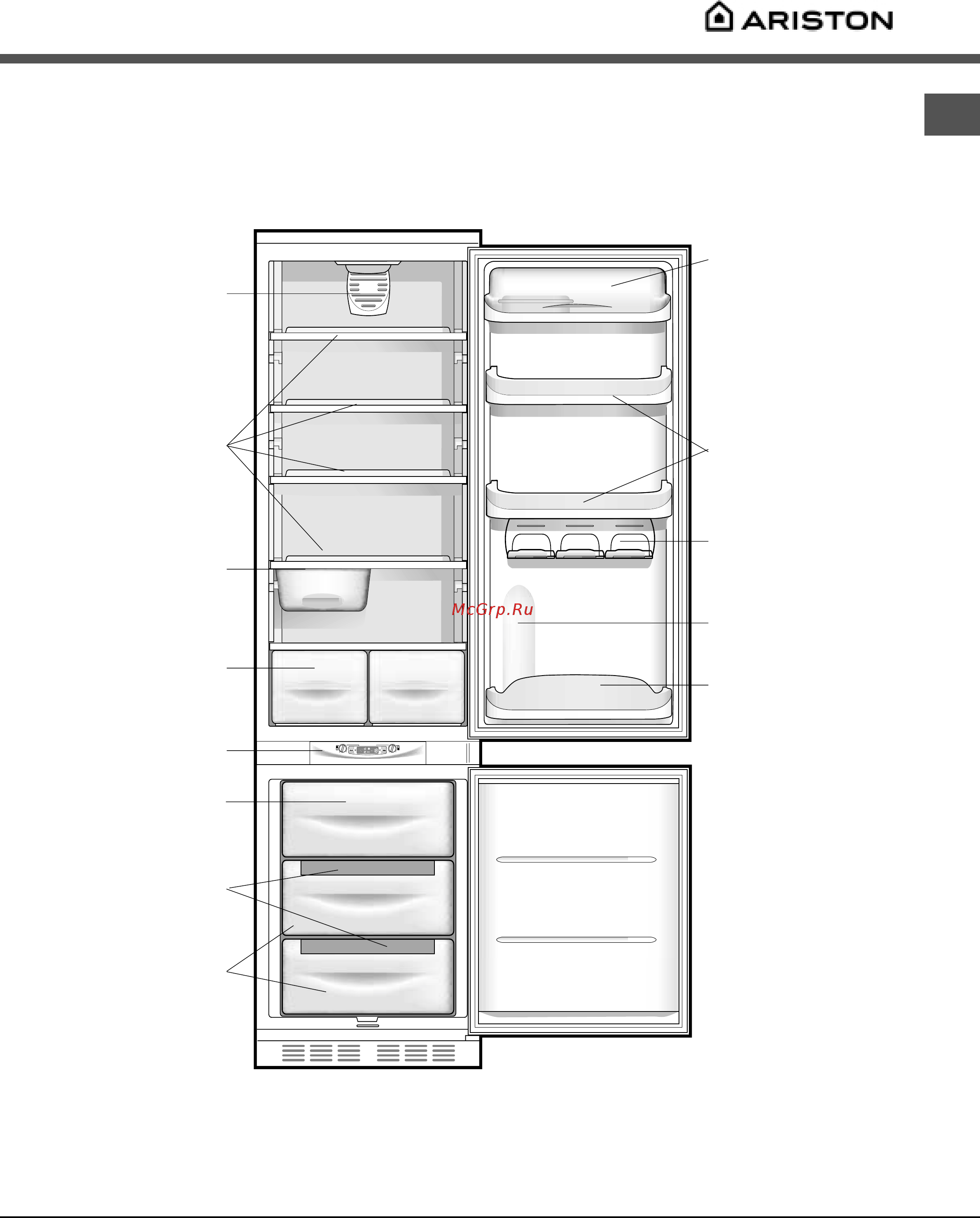 Hotpoint-Ariston CISBCB333/B GE [3/12] Описание изделия