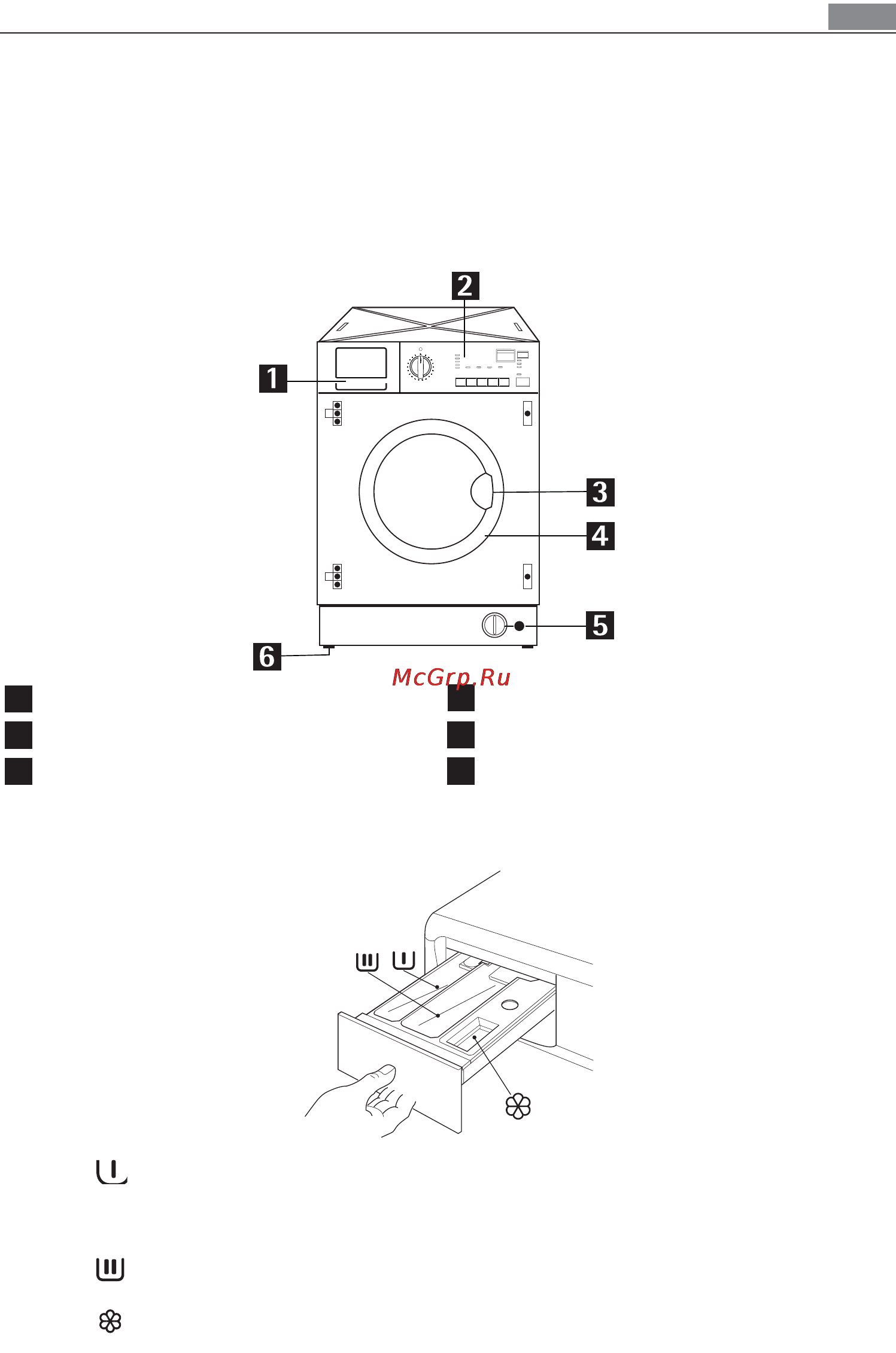 AEG LAVAMAT 12843 VIT [9/48] Дозатор моющих средств