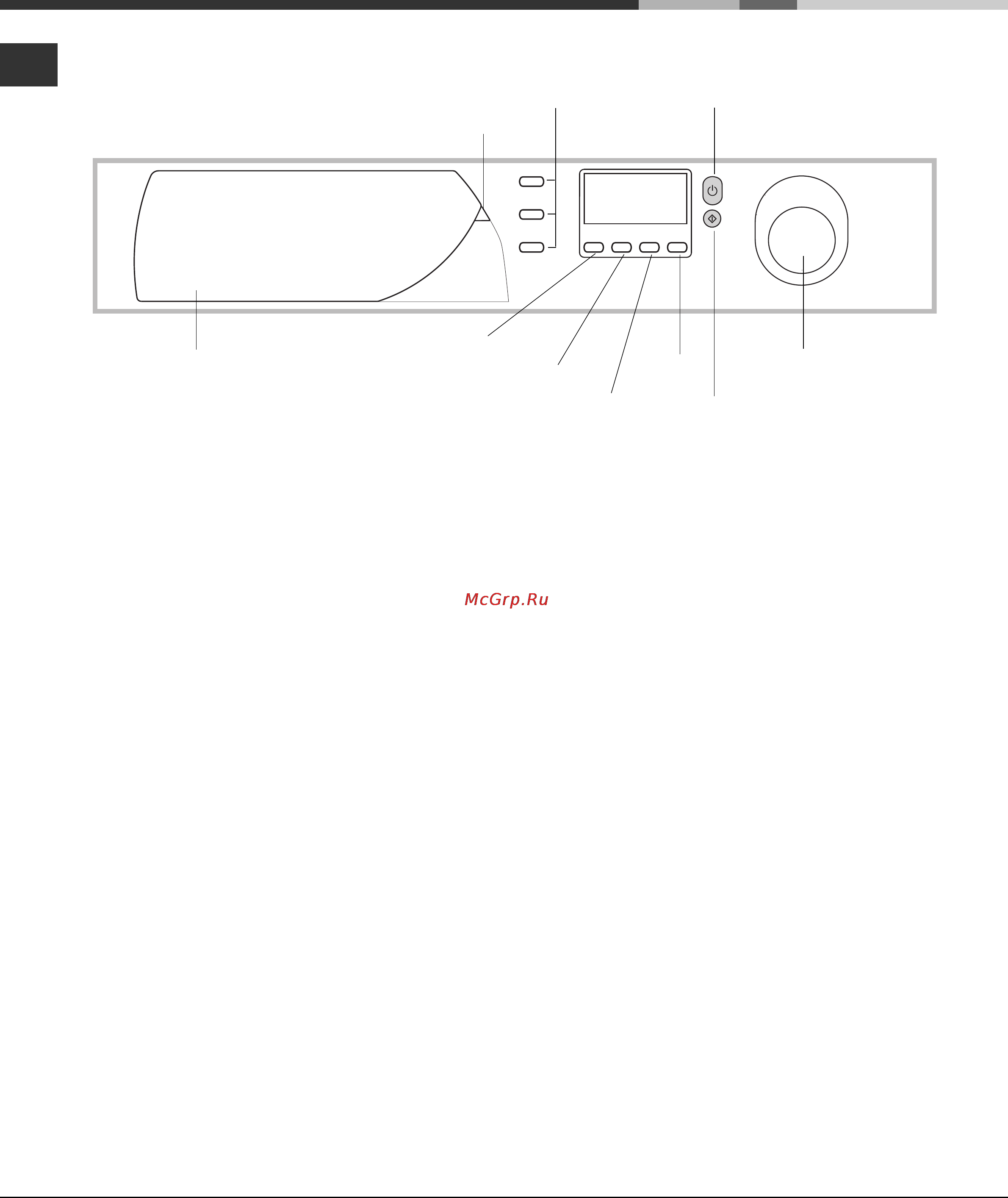 Ariston AVF 109 S [28/36] Descripción de la lavadora