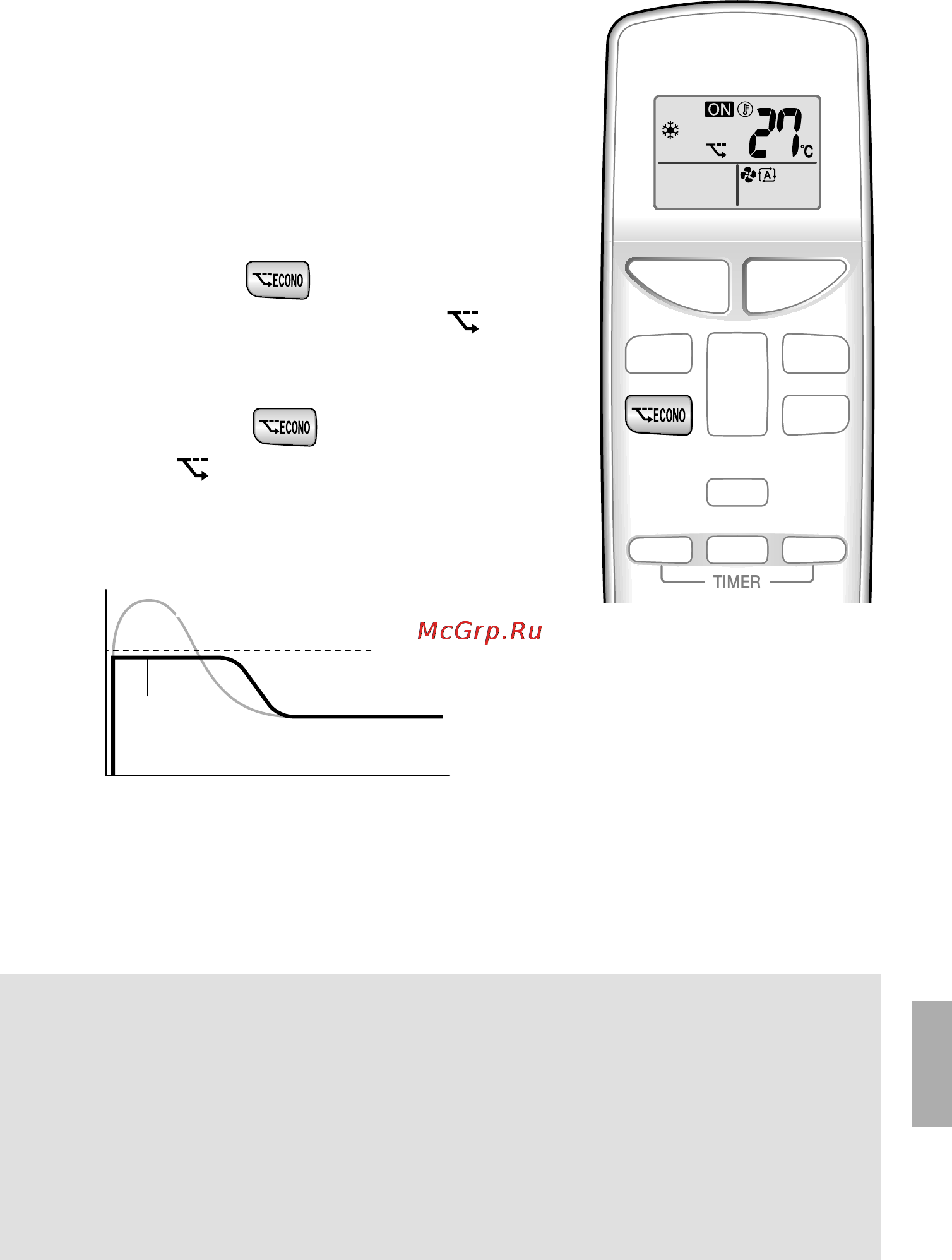 Daikin FTXN35KEV1B/RXN35KEV1B [16/28] Работа в режиме эконом