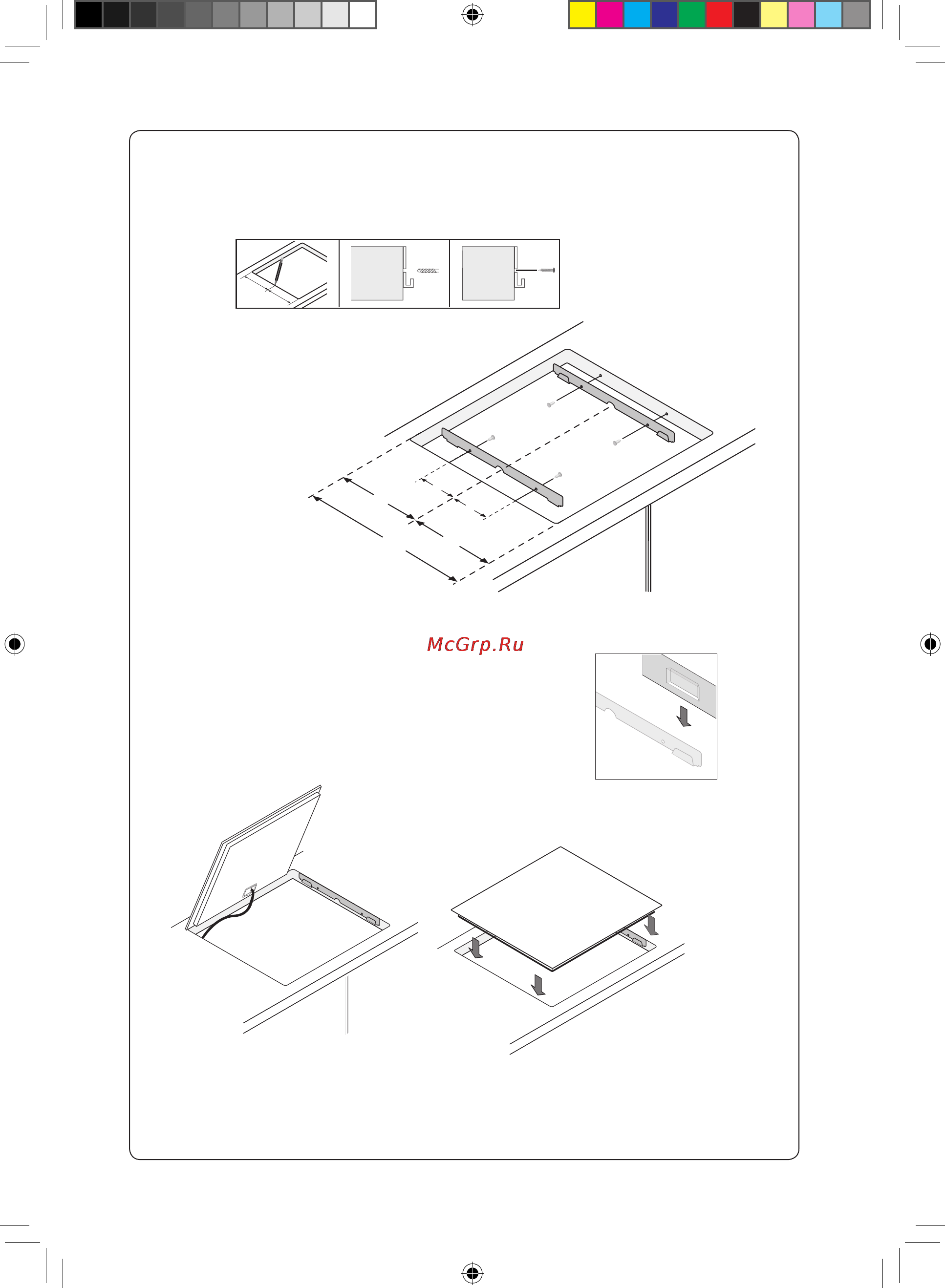 Samsung CTN264EA01 [88/108] _ пештің үстін орнату