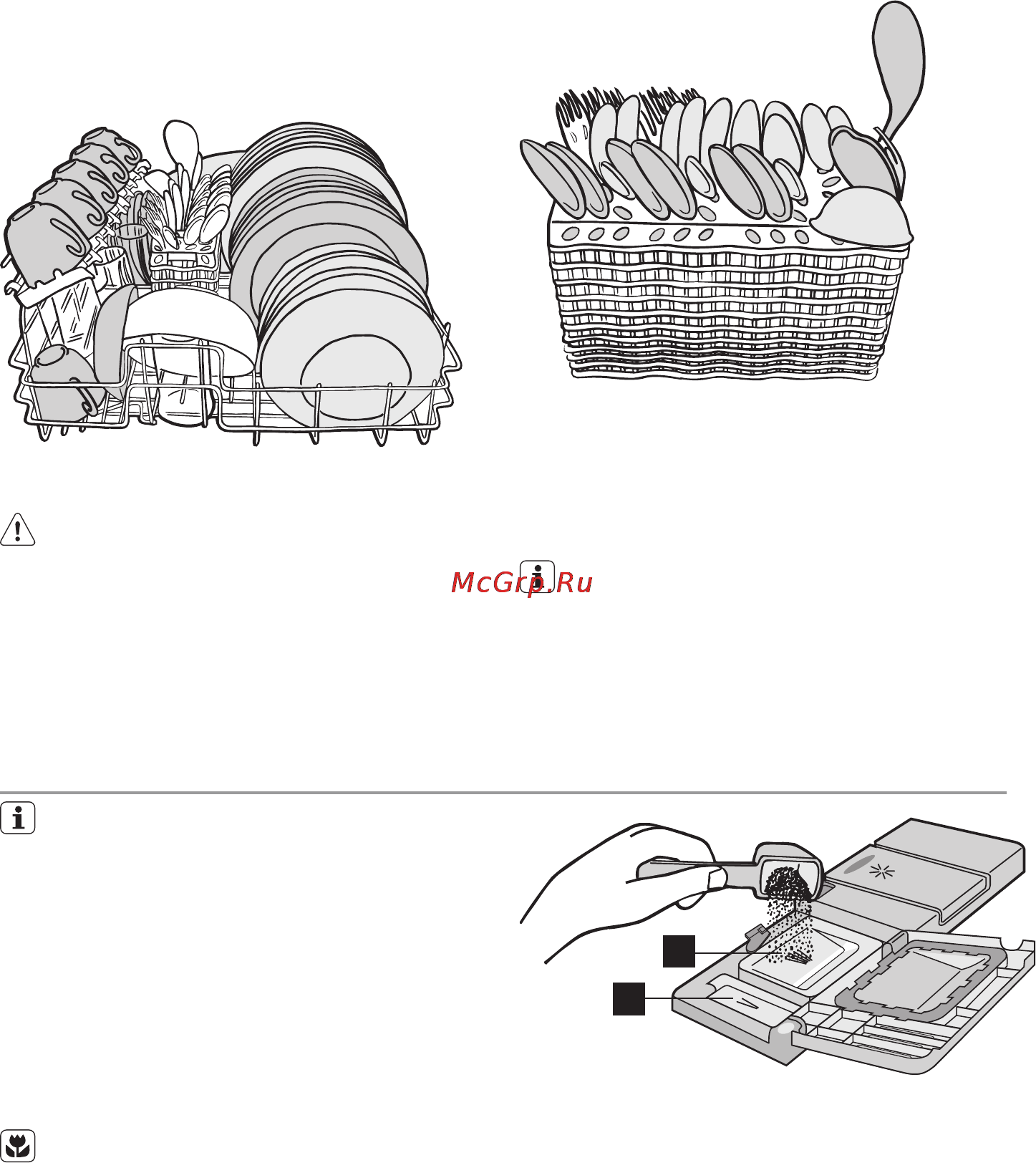 Electrolux ESL 2450W [10/20] Использование моющих средств