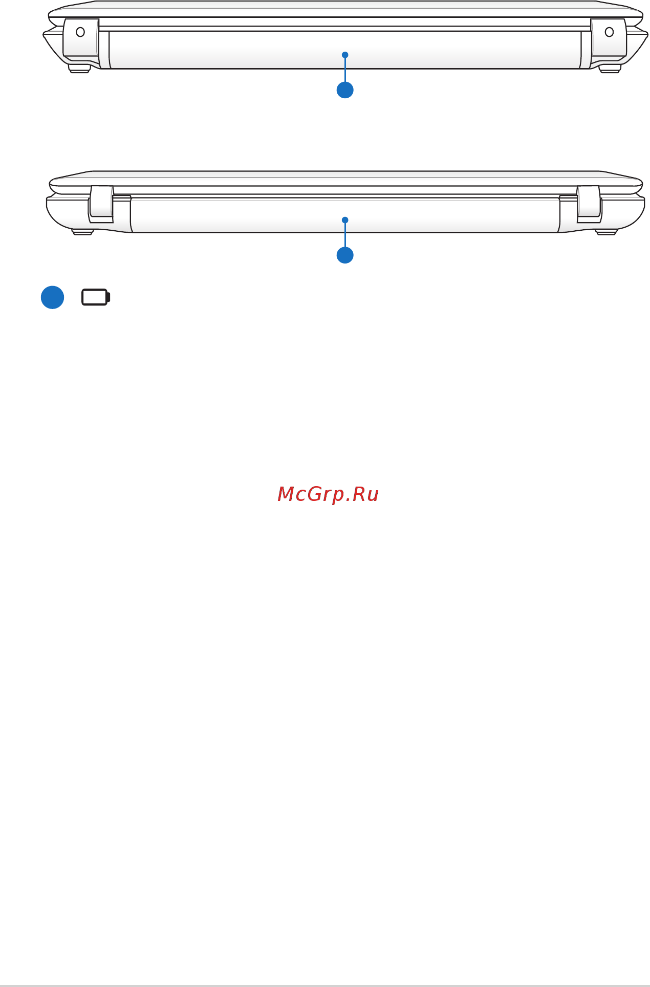 Asus K53T/K53TK A6-3420M [16/34] Задняя сторона