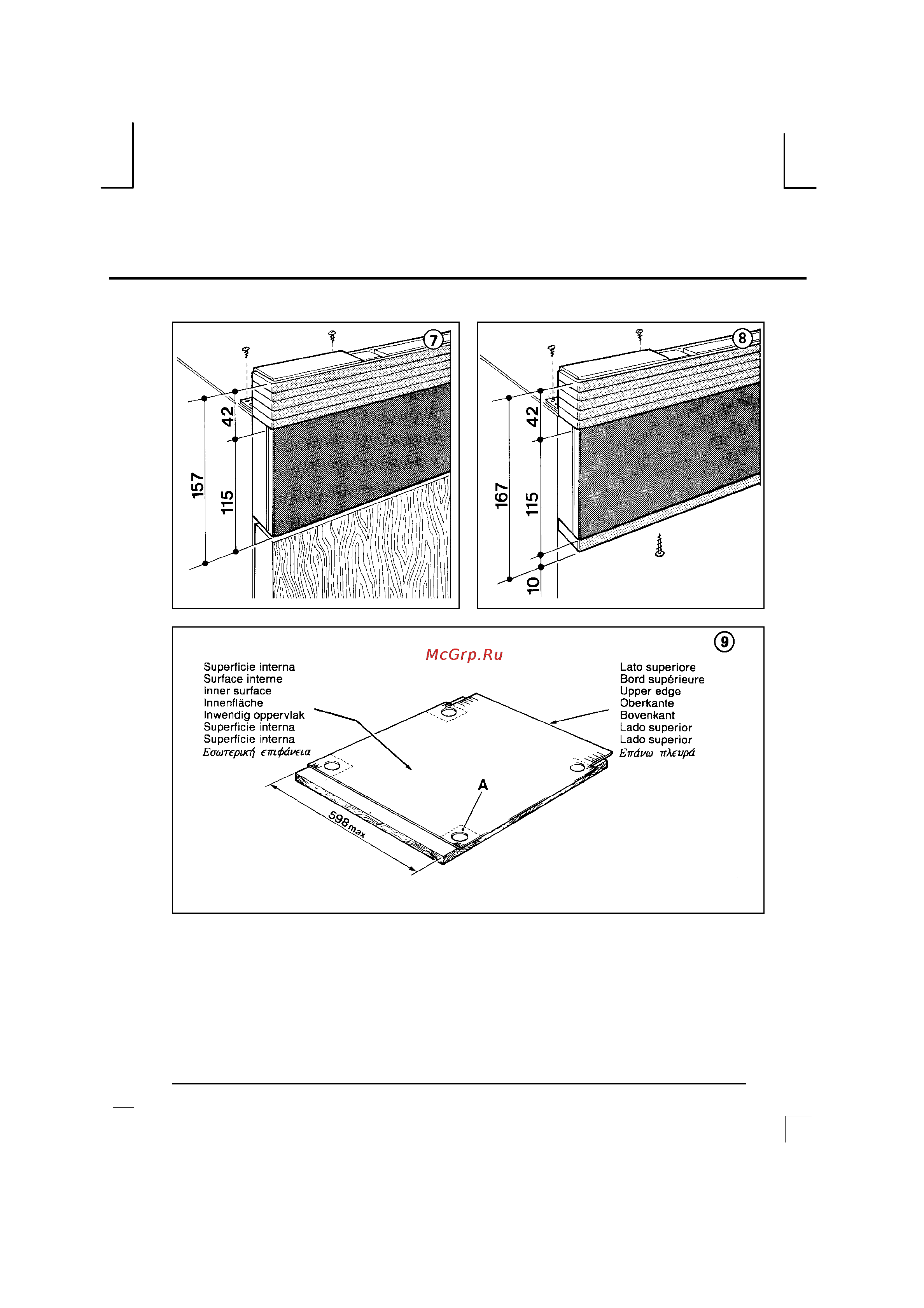 Ariston K-CD 12 TX [28/31] Edge oberkante