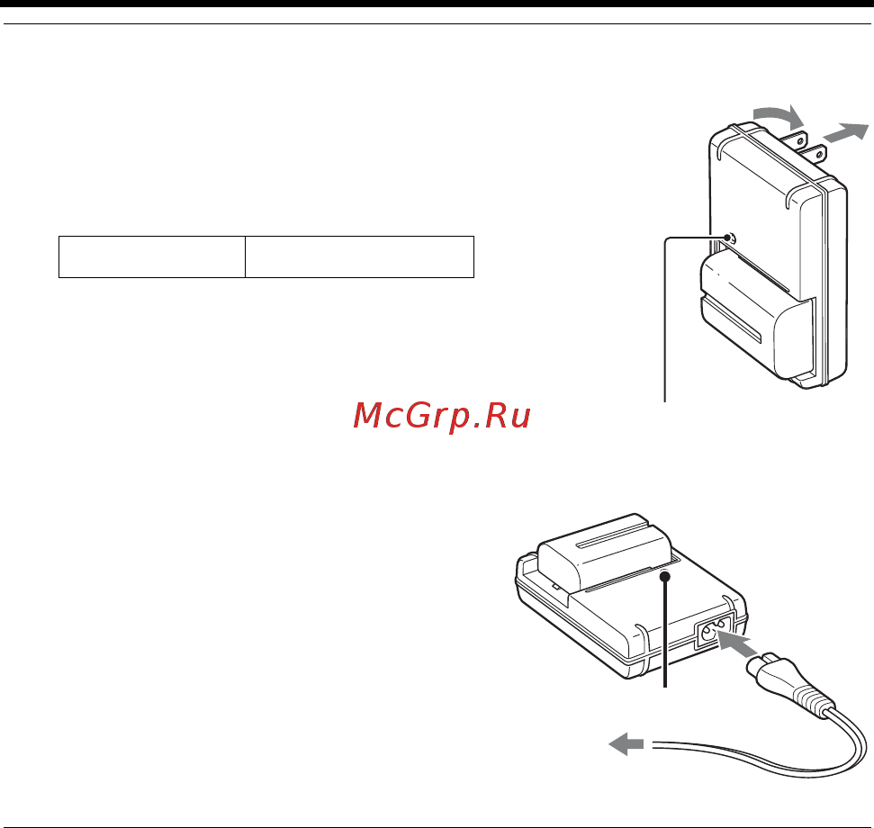 Sony Alpha SLT-A77VK+ Kit 1855 Bl [26/546] При зарядке полностью разряженного батарейного блока при температуре 25 c по окончании зарядки индикатор charge гаснет