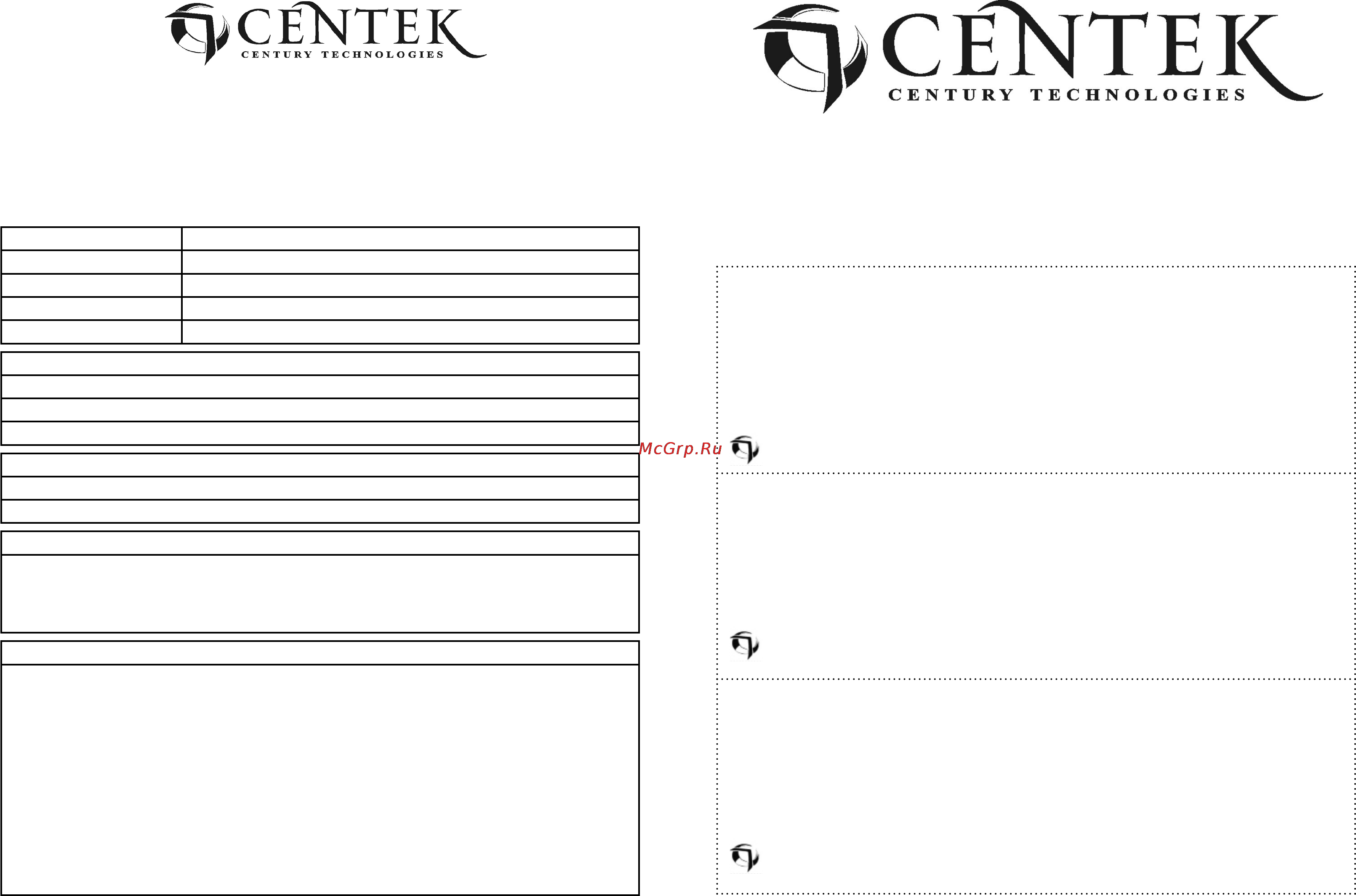 Centek CT-2212 R/BL [6/9] _____________