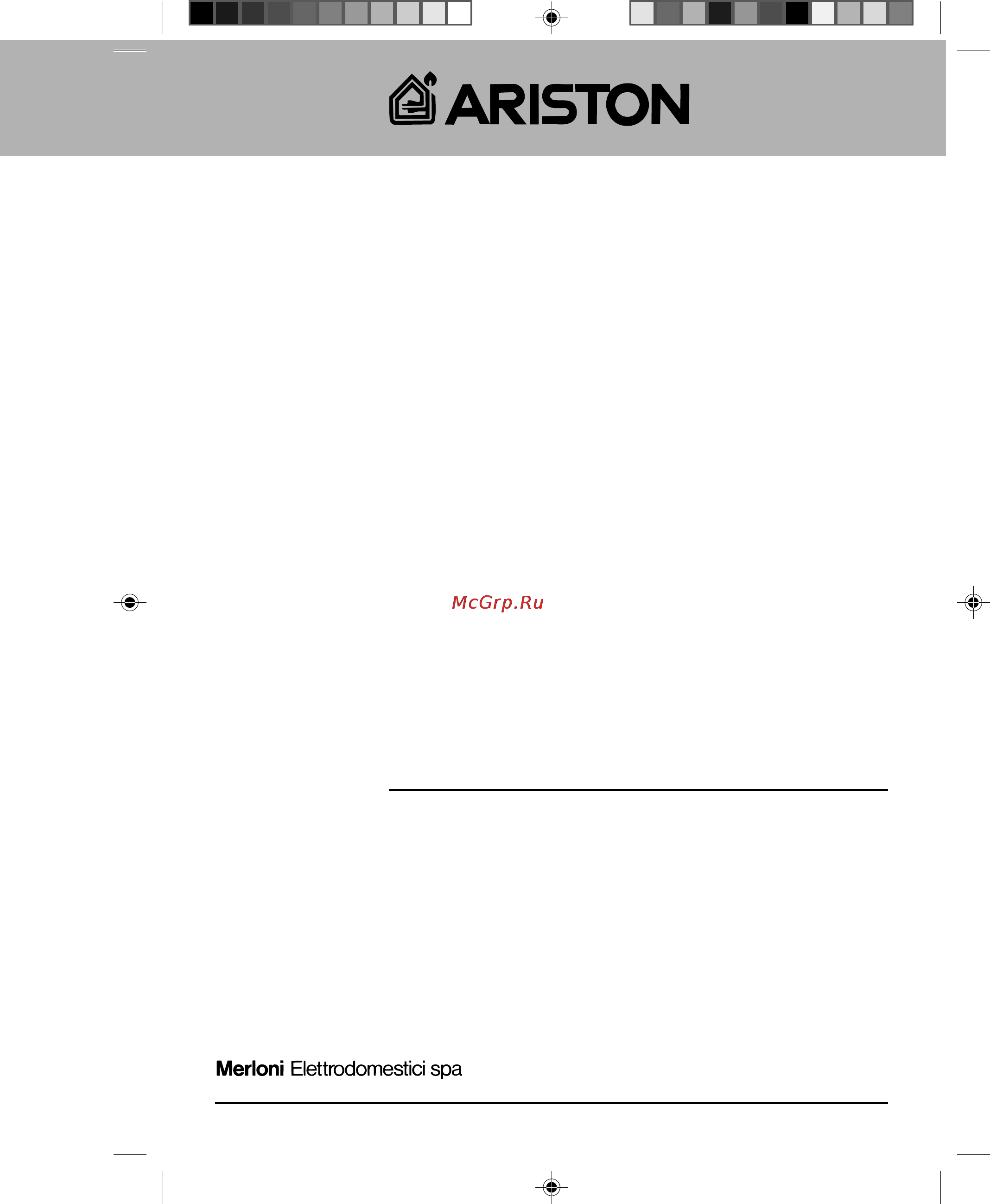 Ariston K-LS 43 SFL Инструкция по эксплуатации онлайн
