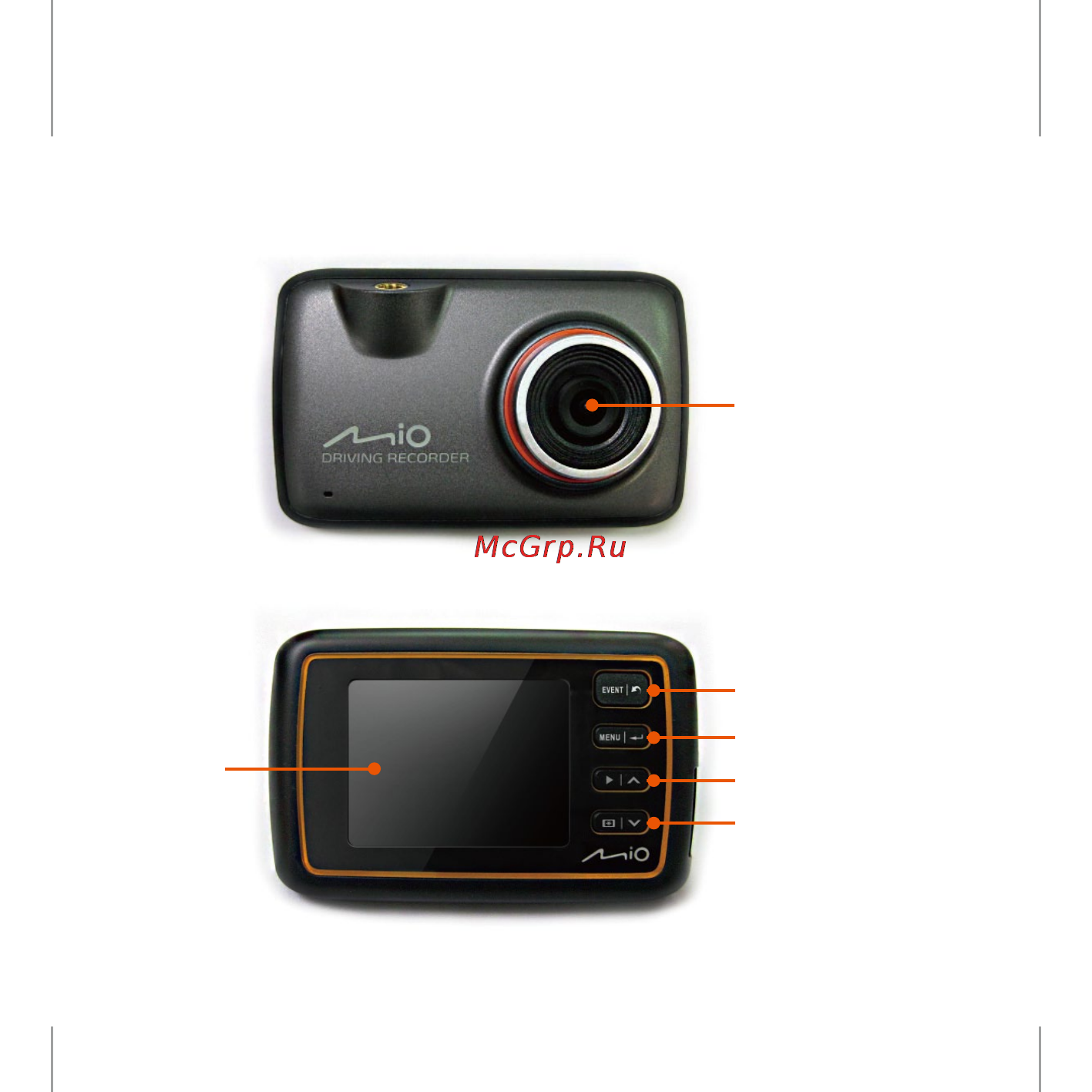 Mio MiVue 238 [4/28] Описание устройства