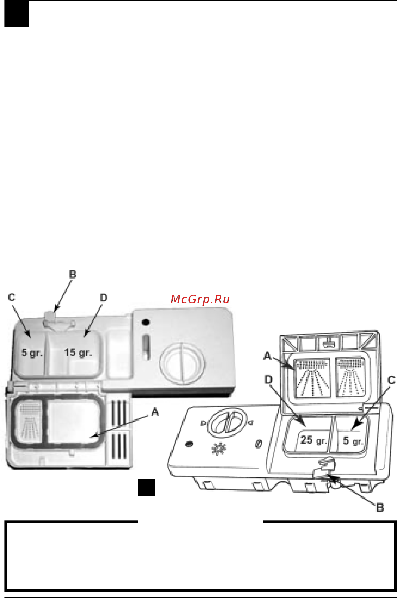 Ariston LV 67 DUO [14/37] Моющие средства и добавки для полоскания