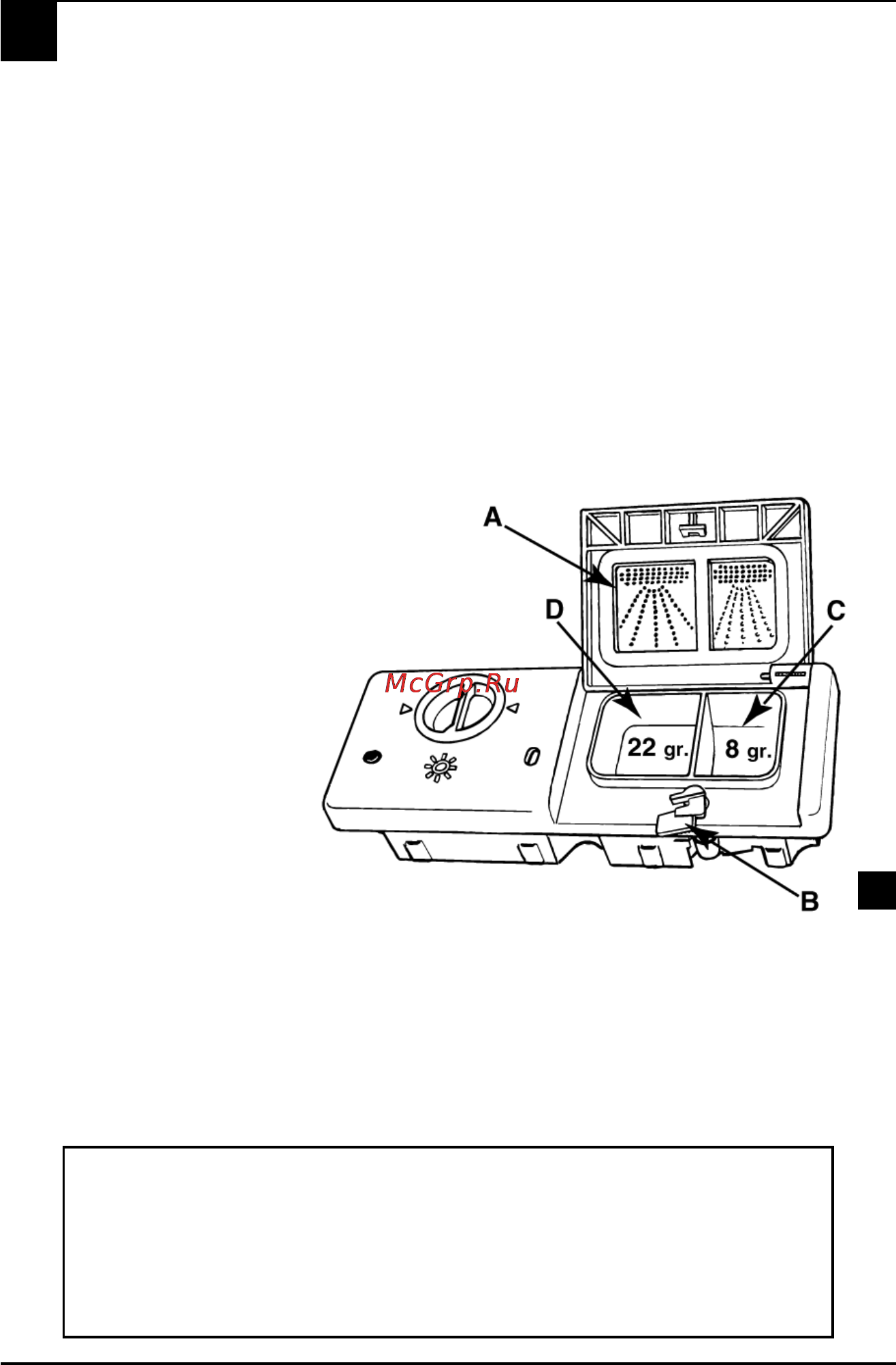 Ariston LSV 68 DUO [10/31] Моющие средства и добавки для полоскания