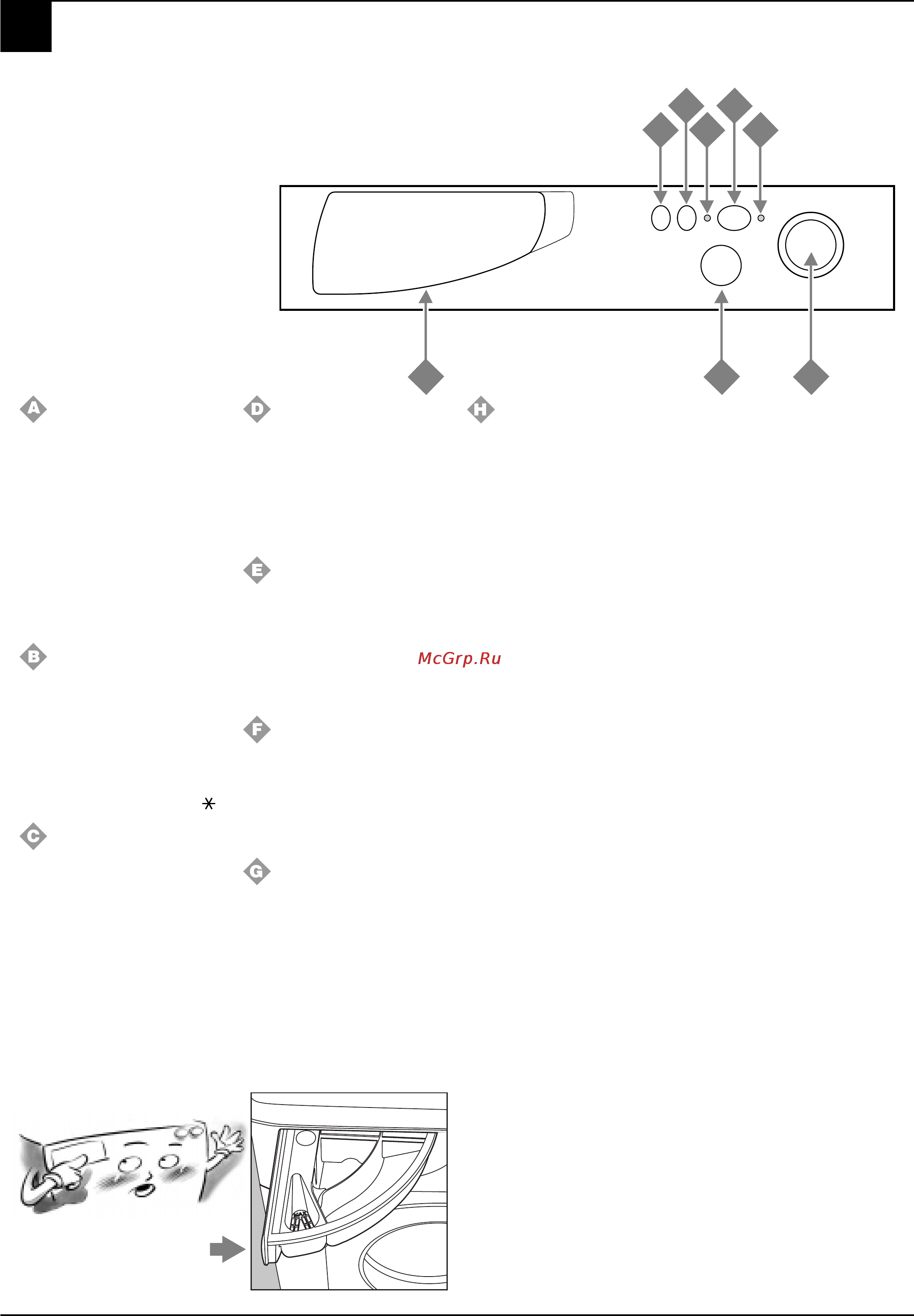Ariston AB 53 [4/13] Кнопка исключения отжима