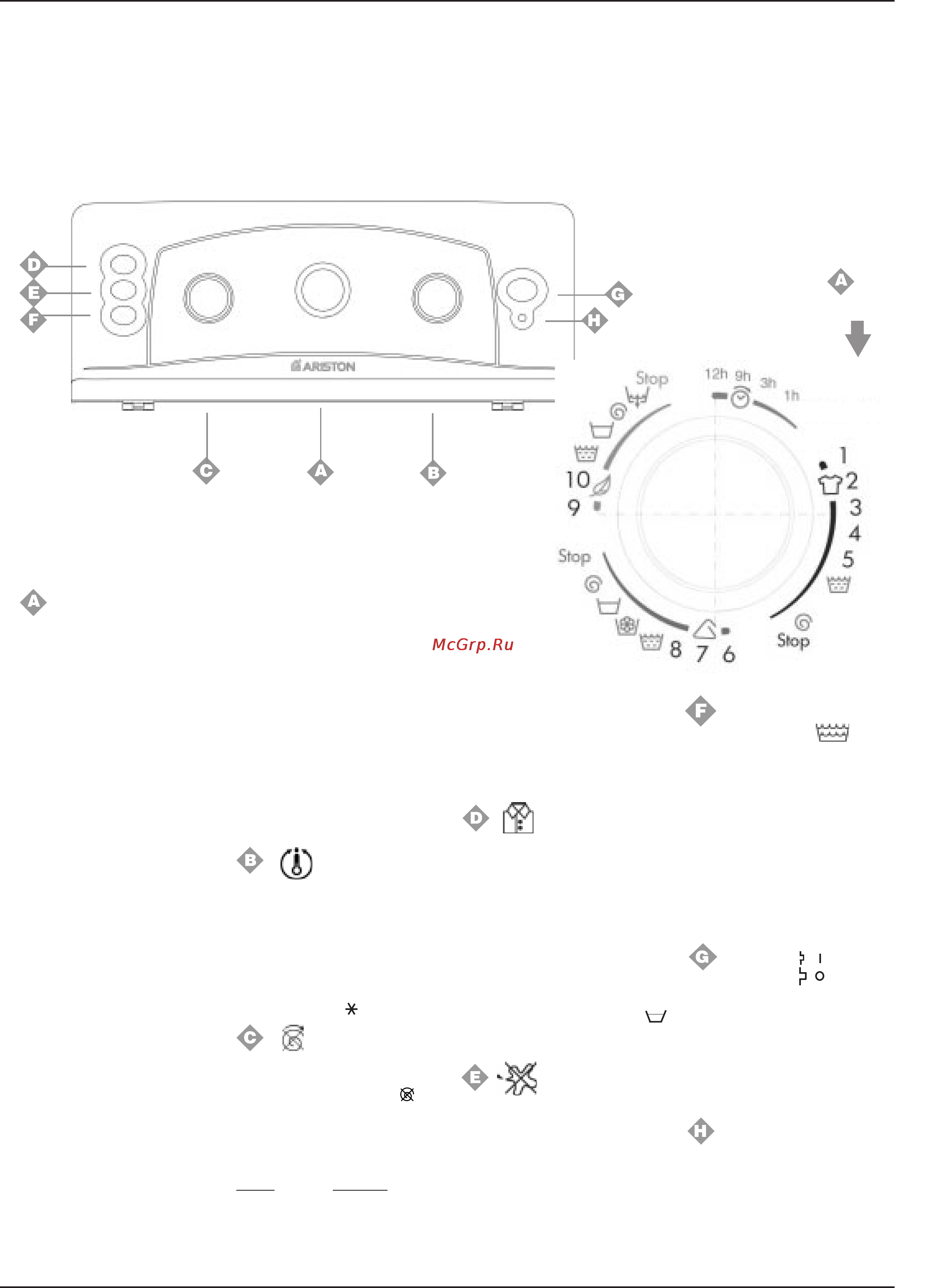 Ariston AT 84 Инструкция по эксплуатации онлайн [22/80] 60906