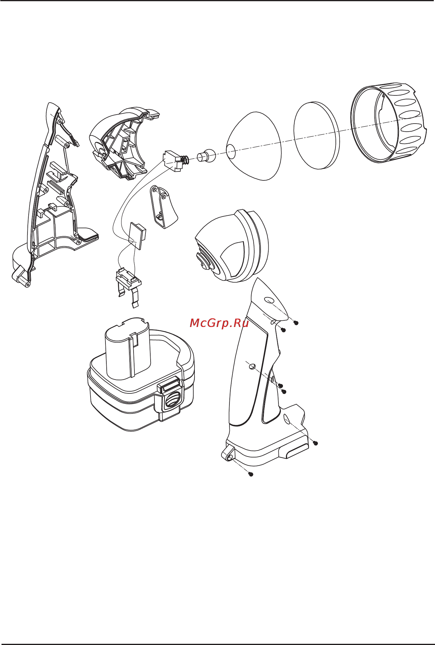 Defort DCD-14N-DZK [33/44] Exploded view