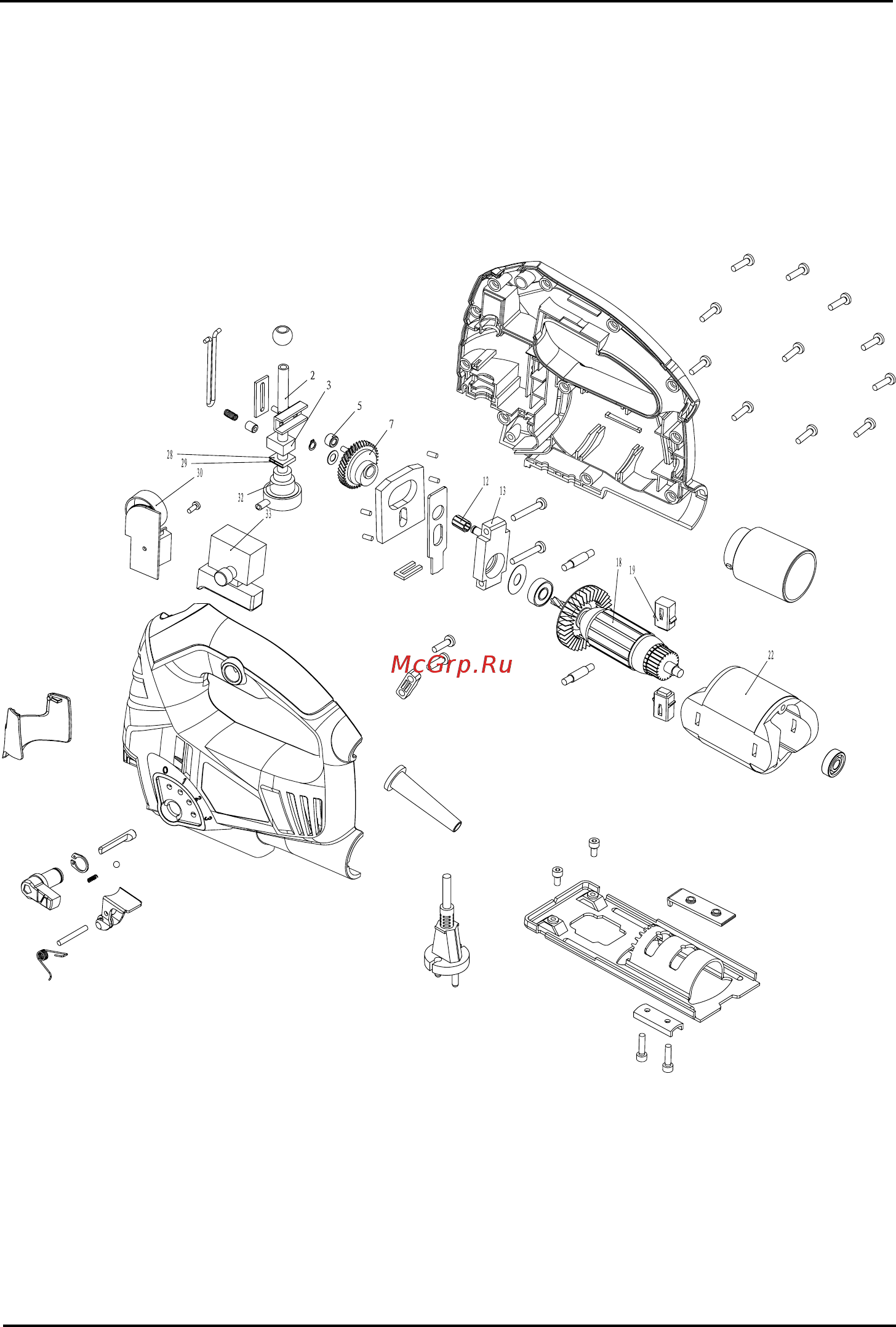Defort DJS-625N-Q [32/40] Exploded view djs 625n