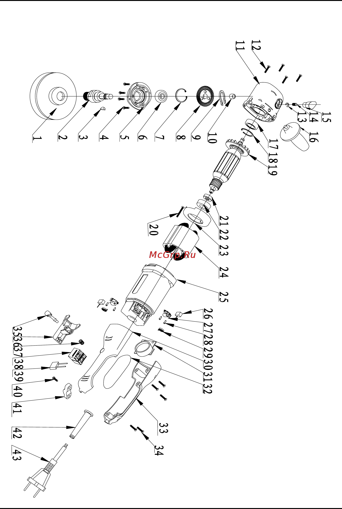 Defort DAP-1405N [34/42] Exploded view dap 1405n
