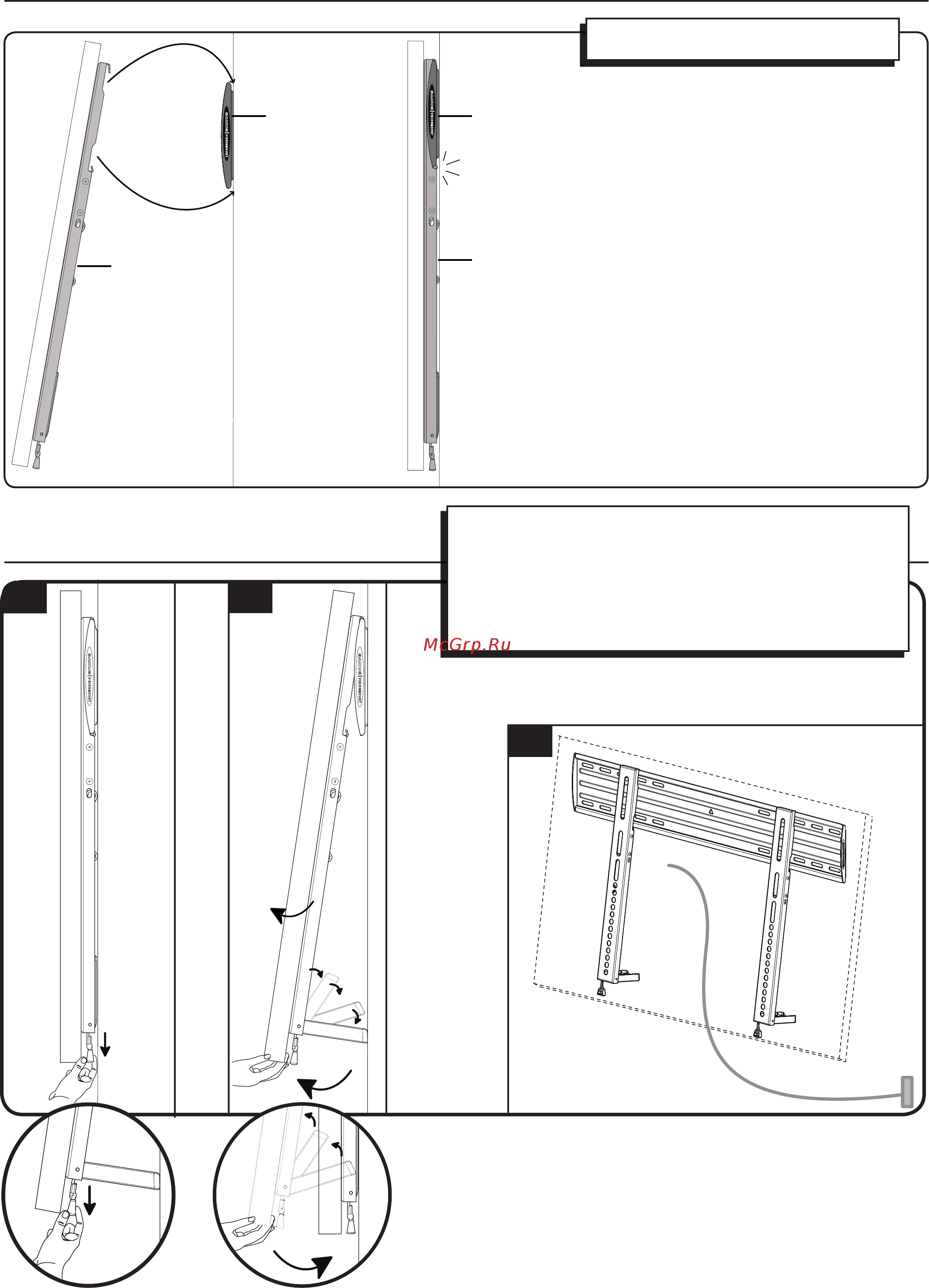 Sanus VLL10-B1 Black [8/36] Cable management