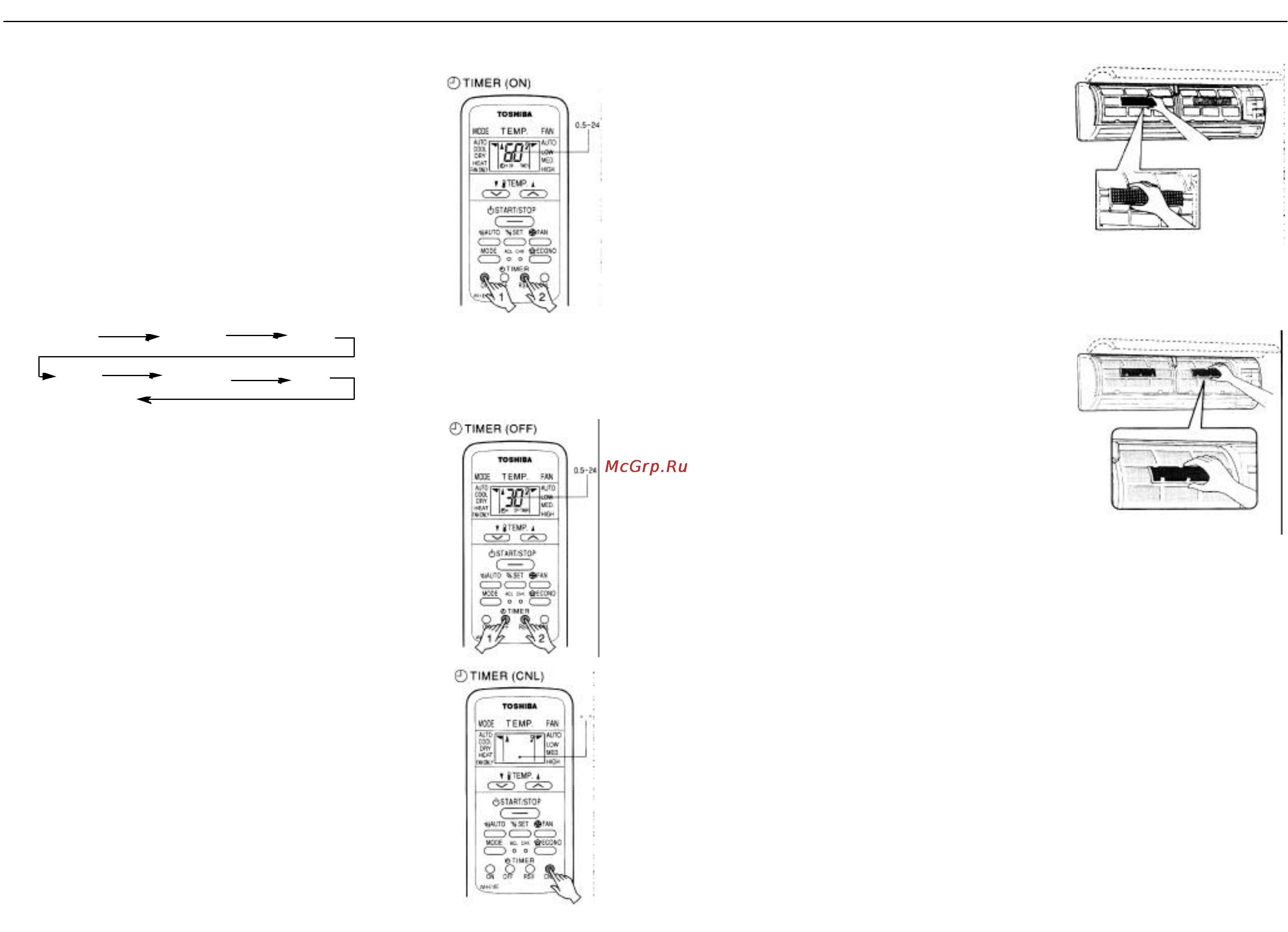 Toshiba RAS-10NKHD-E [11/15] Руководство пользователя кондиционер toshiba