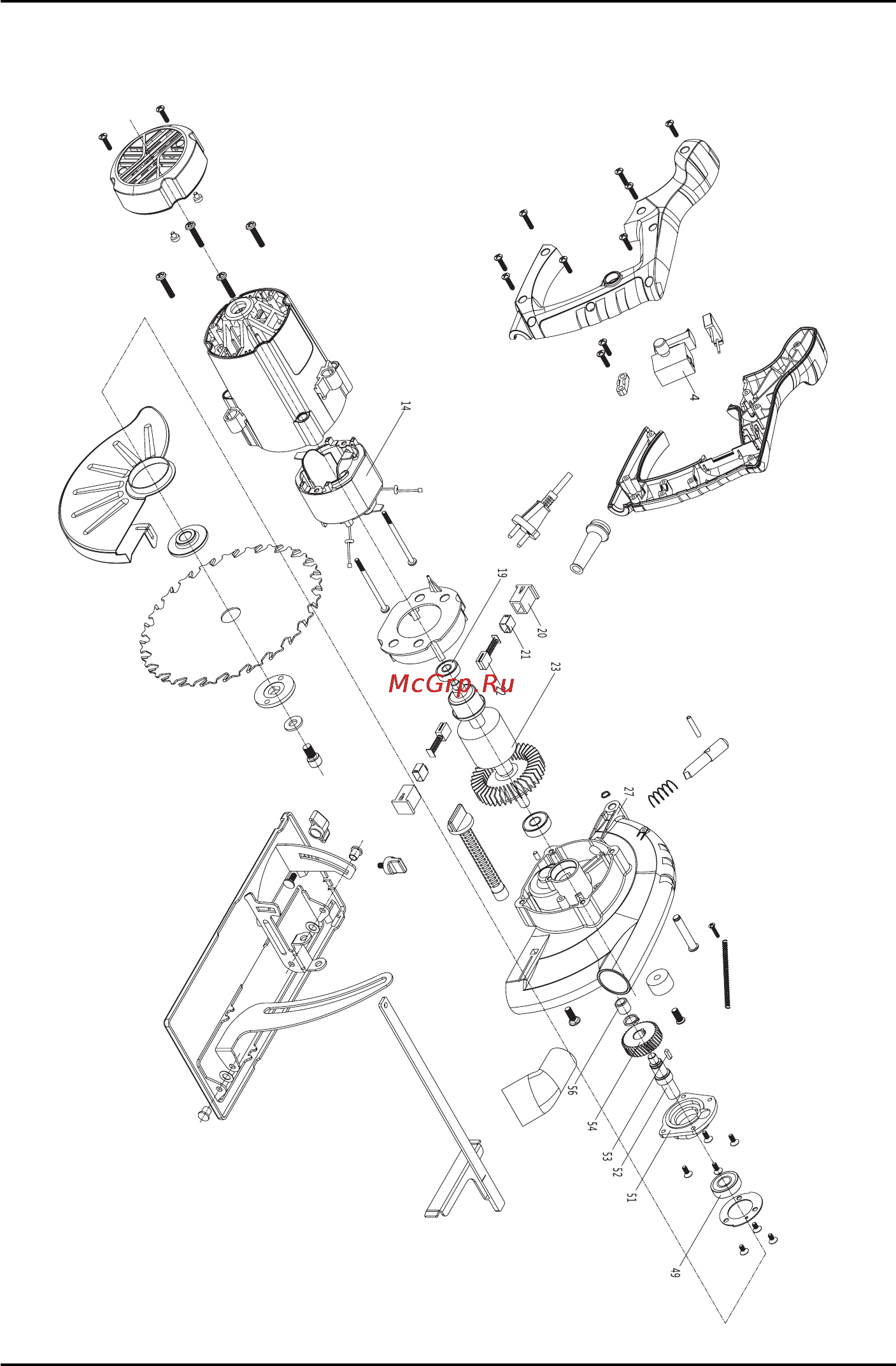 Defort DCS-185N [64/72] Exploded view dcs 185n