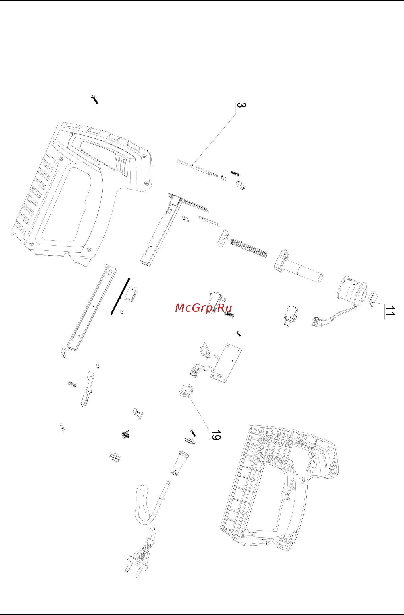 Defort DET-100 [58/68] Exploded view det 100
