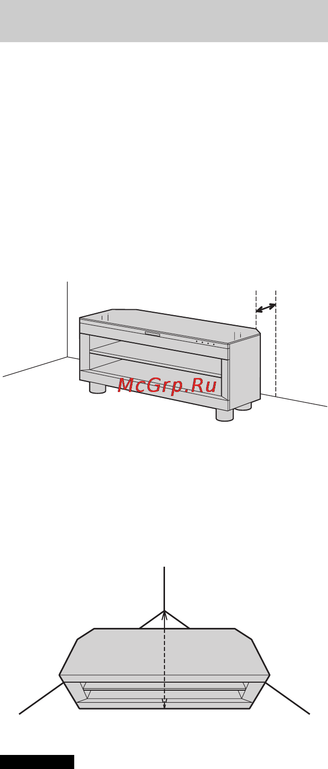 Sony RHT-G550 [10/104] Установка подставки