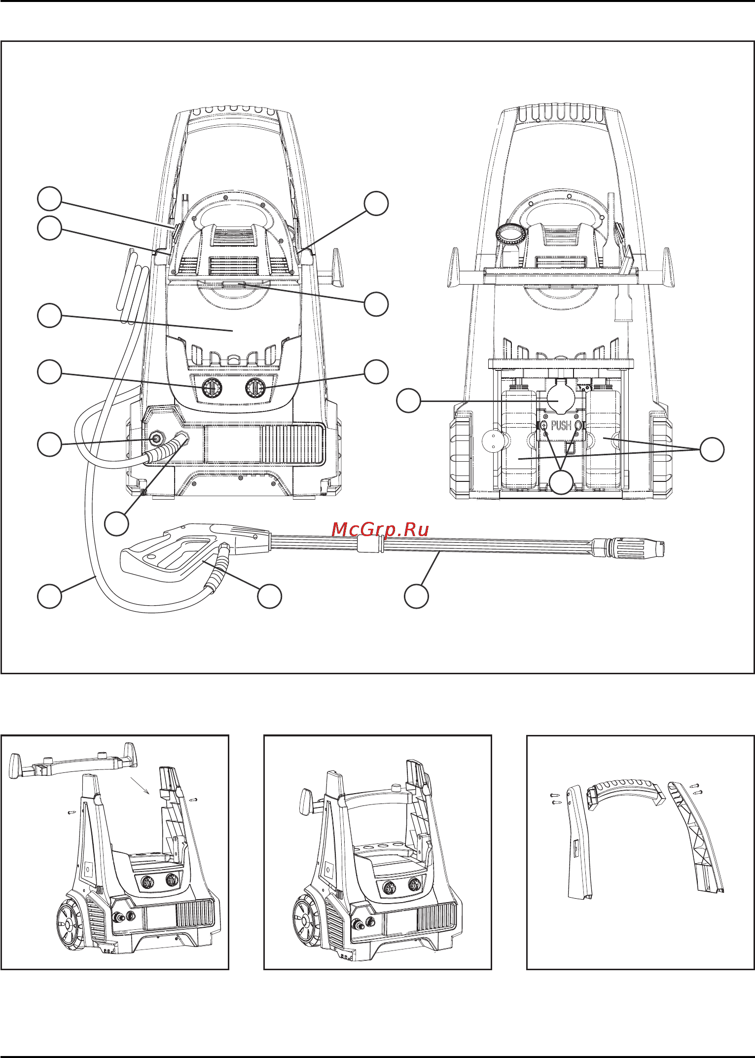 Defort DPW-1800-VAC Инструкция по эксплуатации онлайн [2/132] 61154