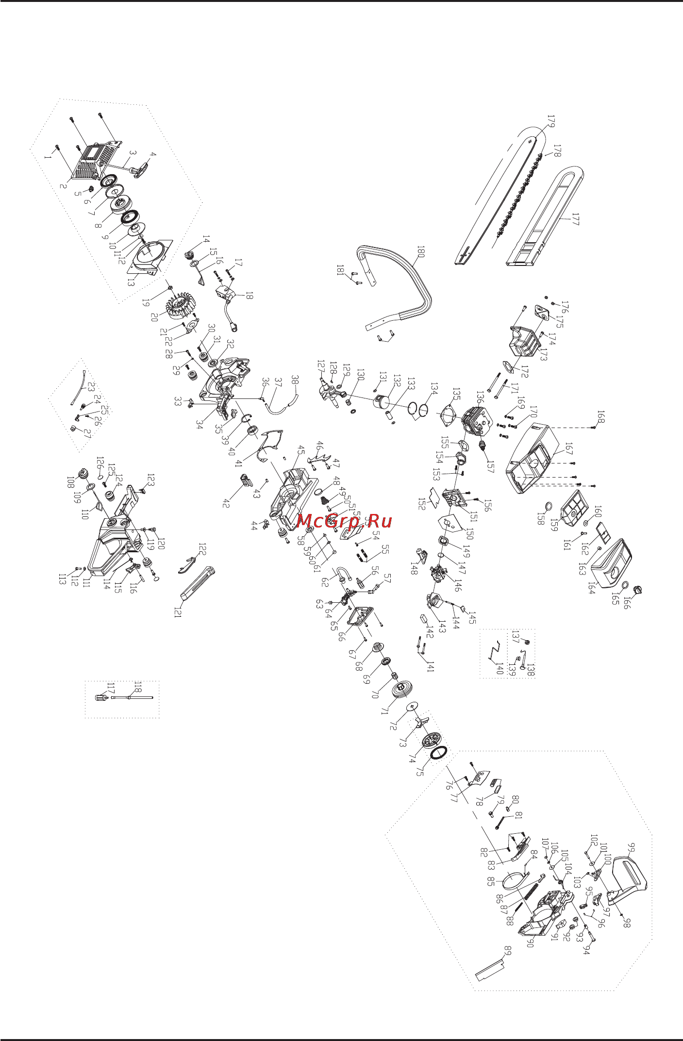 Defort DPC-2220 [38/44] Exploded view dpc 2220