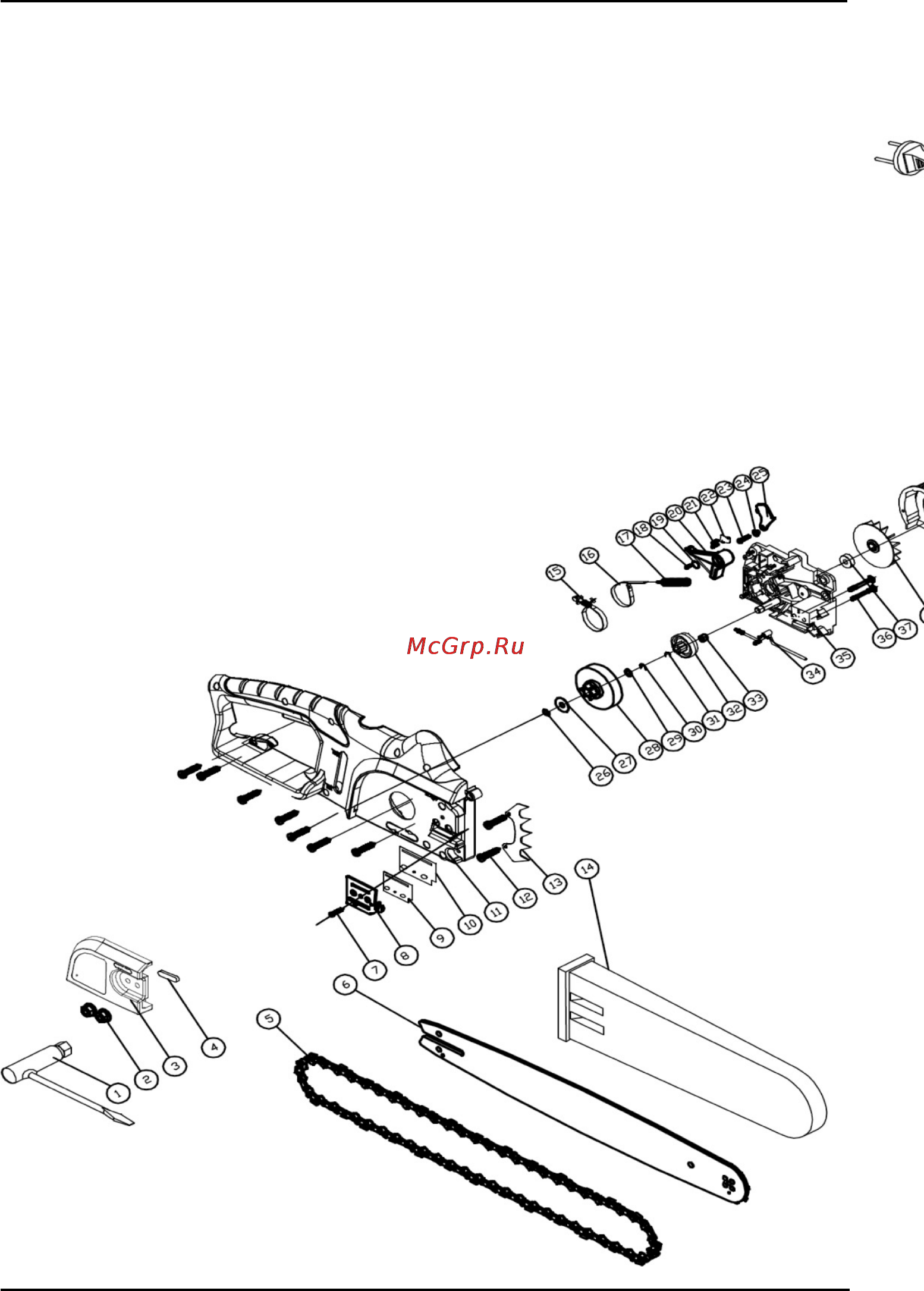 Defort DEC-1646N [90/100] Exploded view