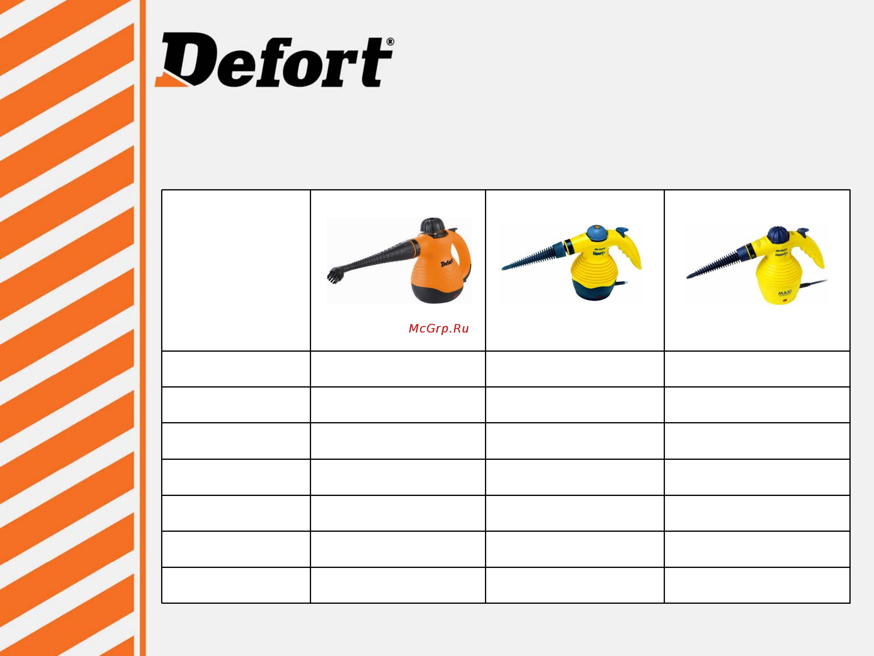 Defort DSC-900-F [8/20] Slide number 8