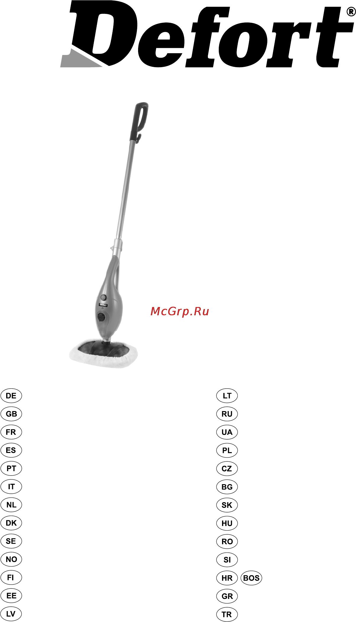 Defort DSC-1300-MOP Инструкция по эксплуатации онлайн