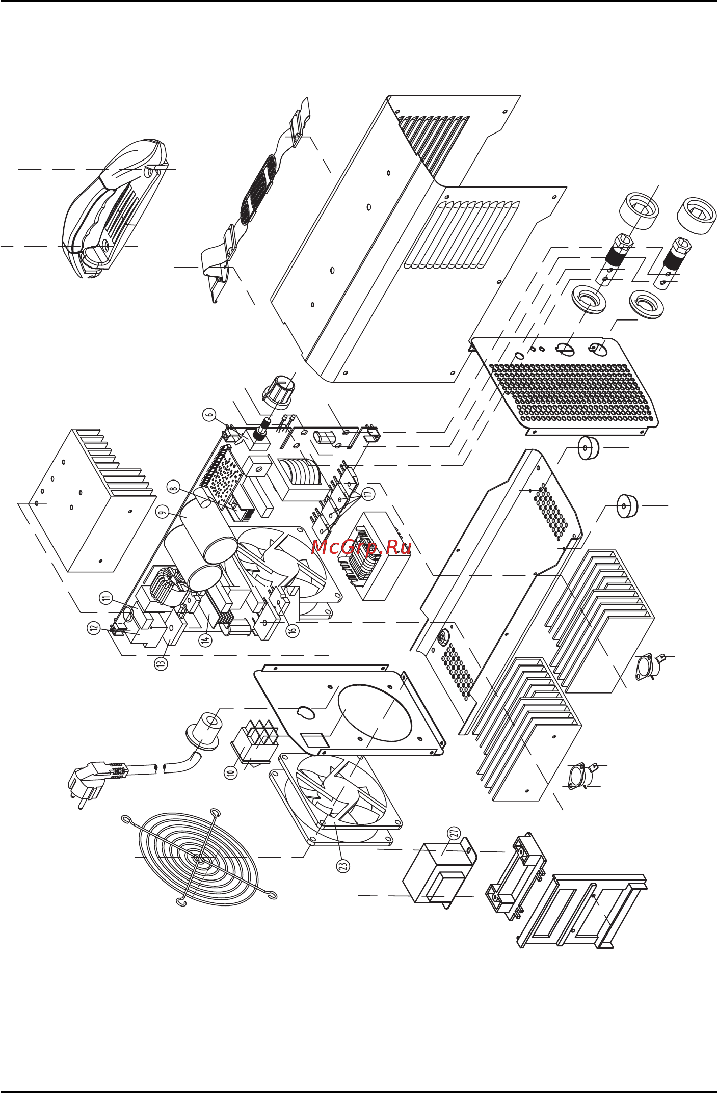 Defort DWI-200S [82/88] Exploded view dwi 200s