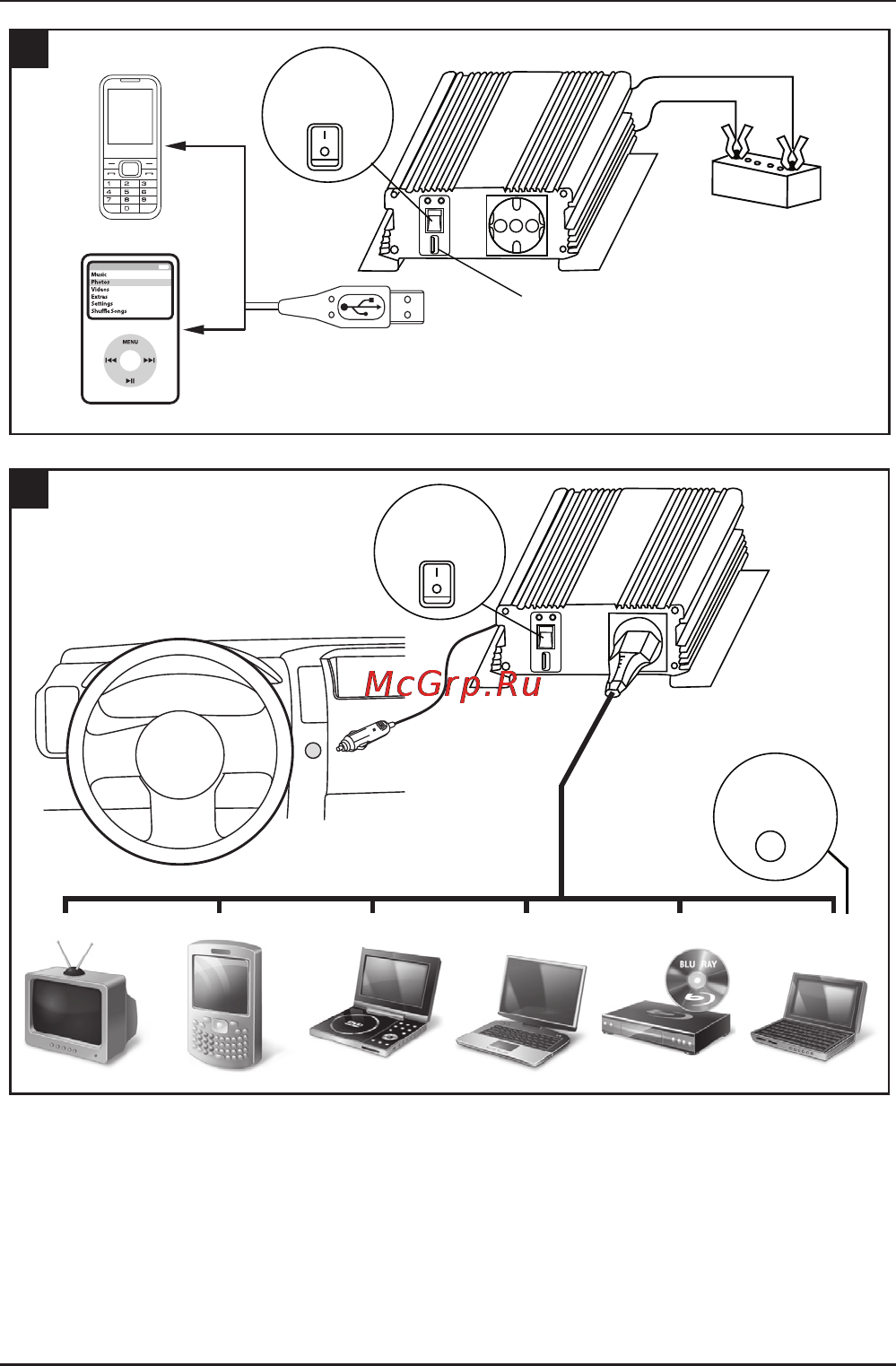 Defort DCI-600 [4/28] Usb socket