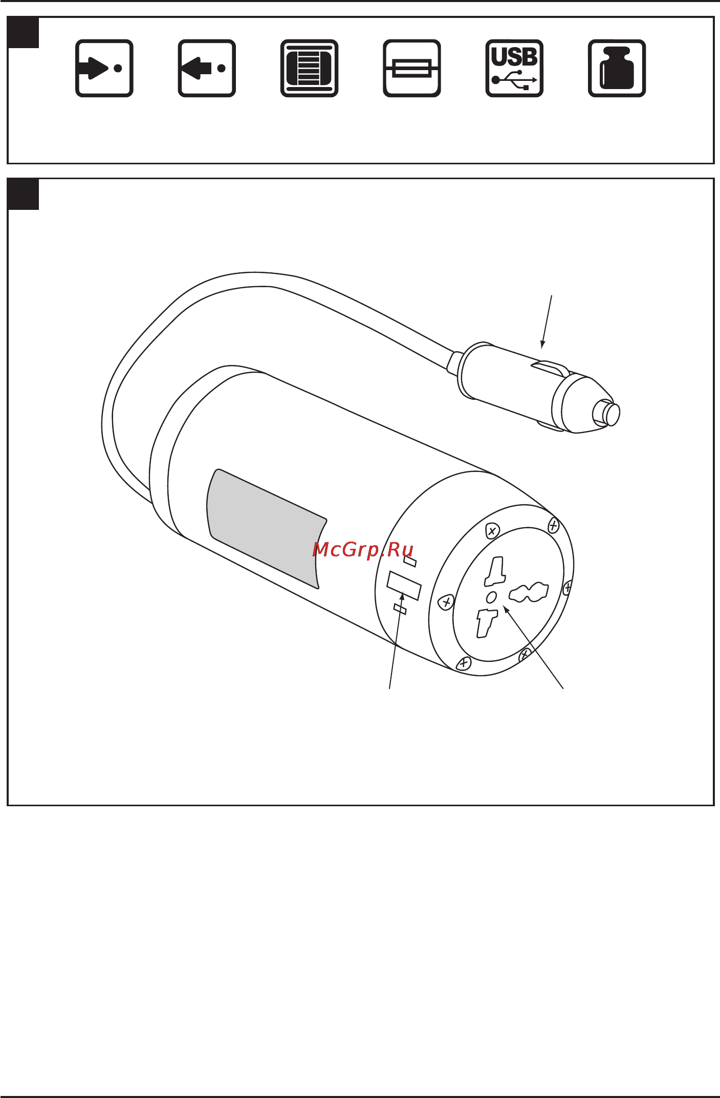 Defort DCI-150C [2/20] Ac power socket