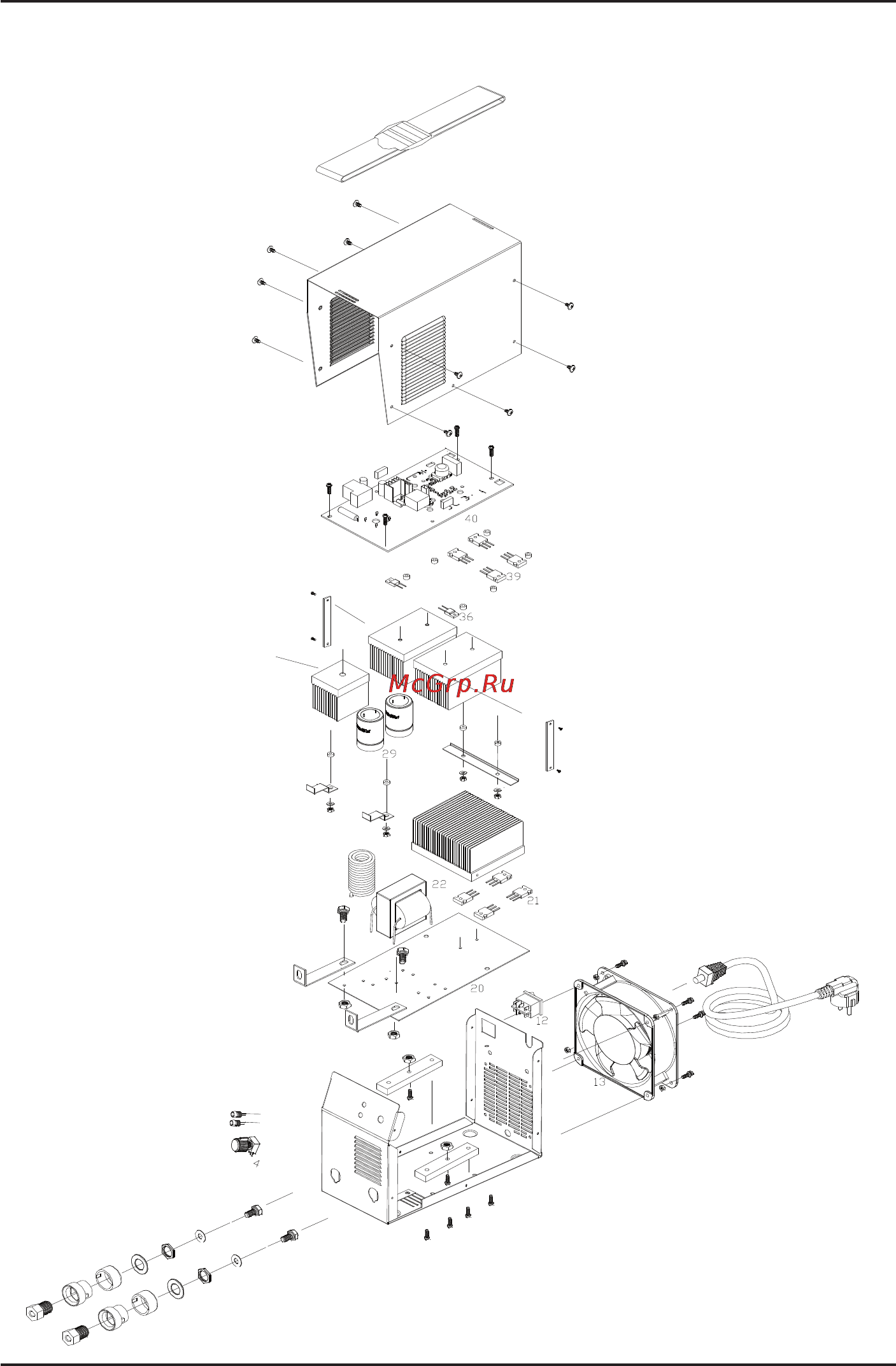 Defort DWI-160N [82/88] Exploded view dwi 160n dwi 180n