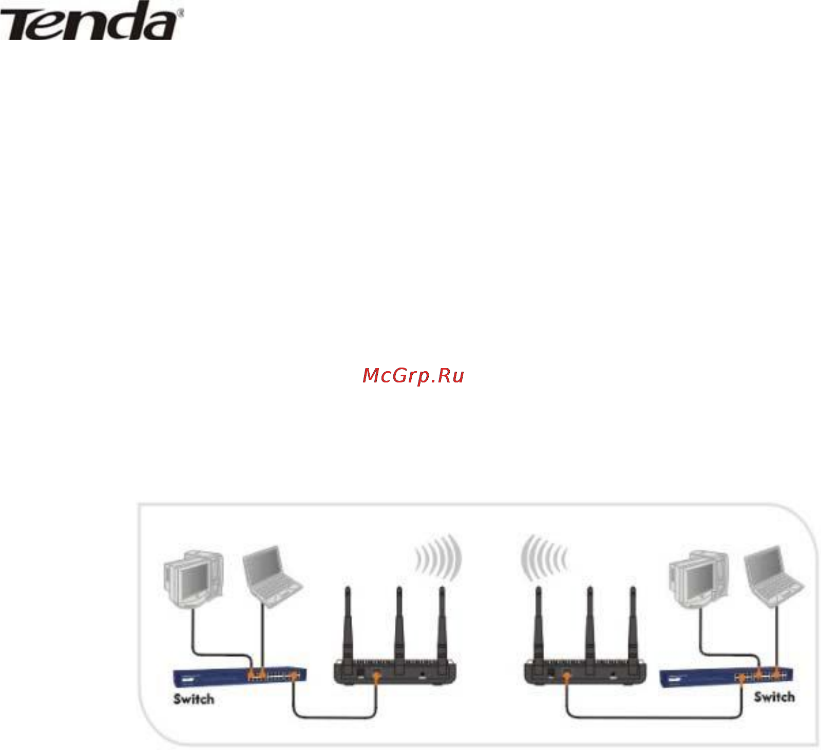 Tenda W300A [25/56] P2p bridge setting настройки моста p2p