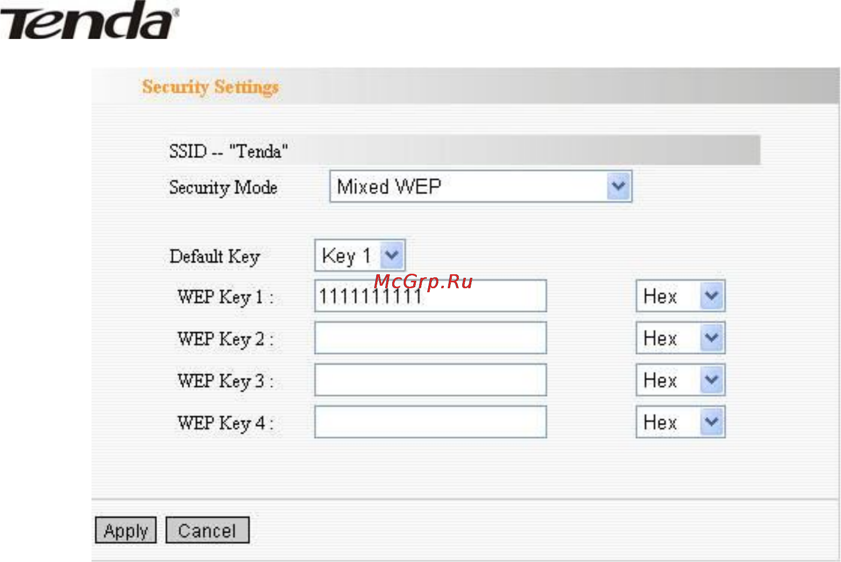 Tenda 3G611R+ [41/83] Wpa enterprise