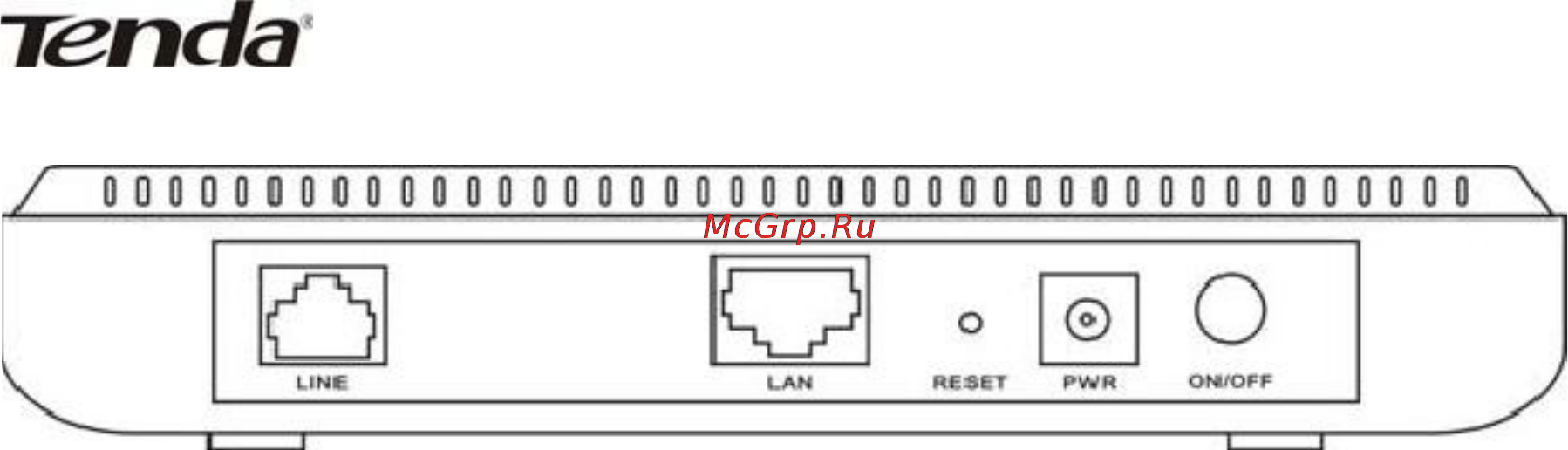 Tenda D820R [9/35] Минимальные требования