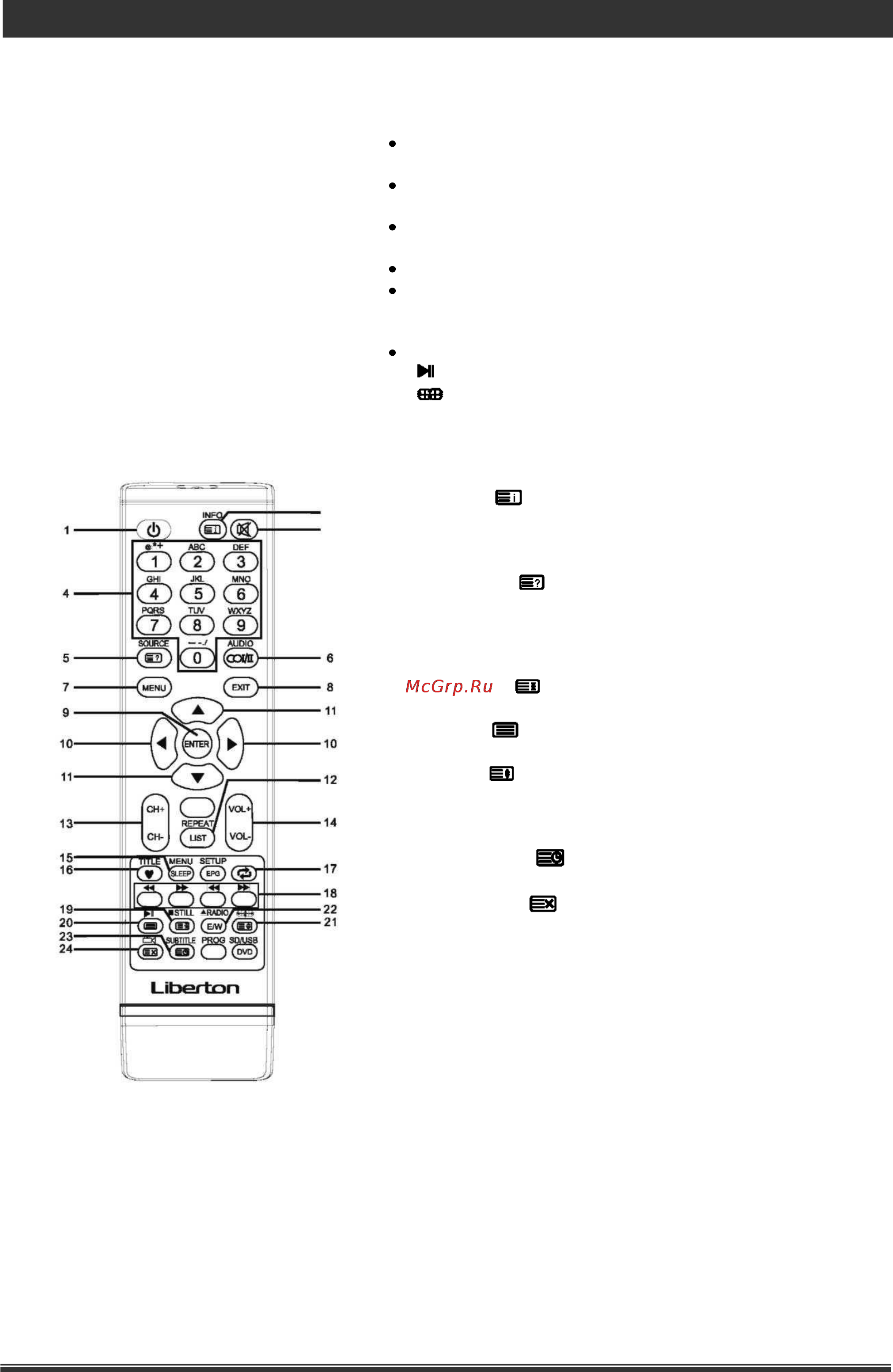 Liberton LED 2410 ABHDR [8/15] Www liberton ua