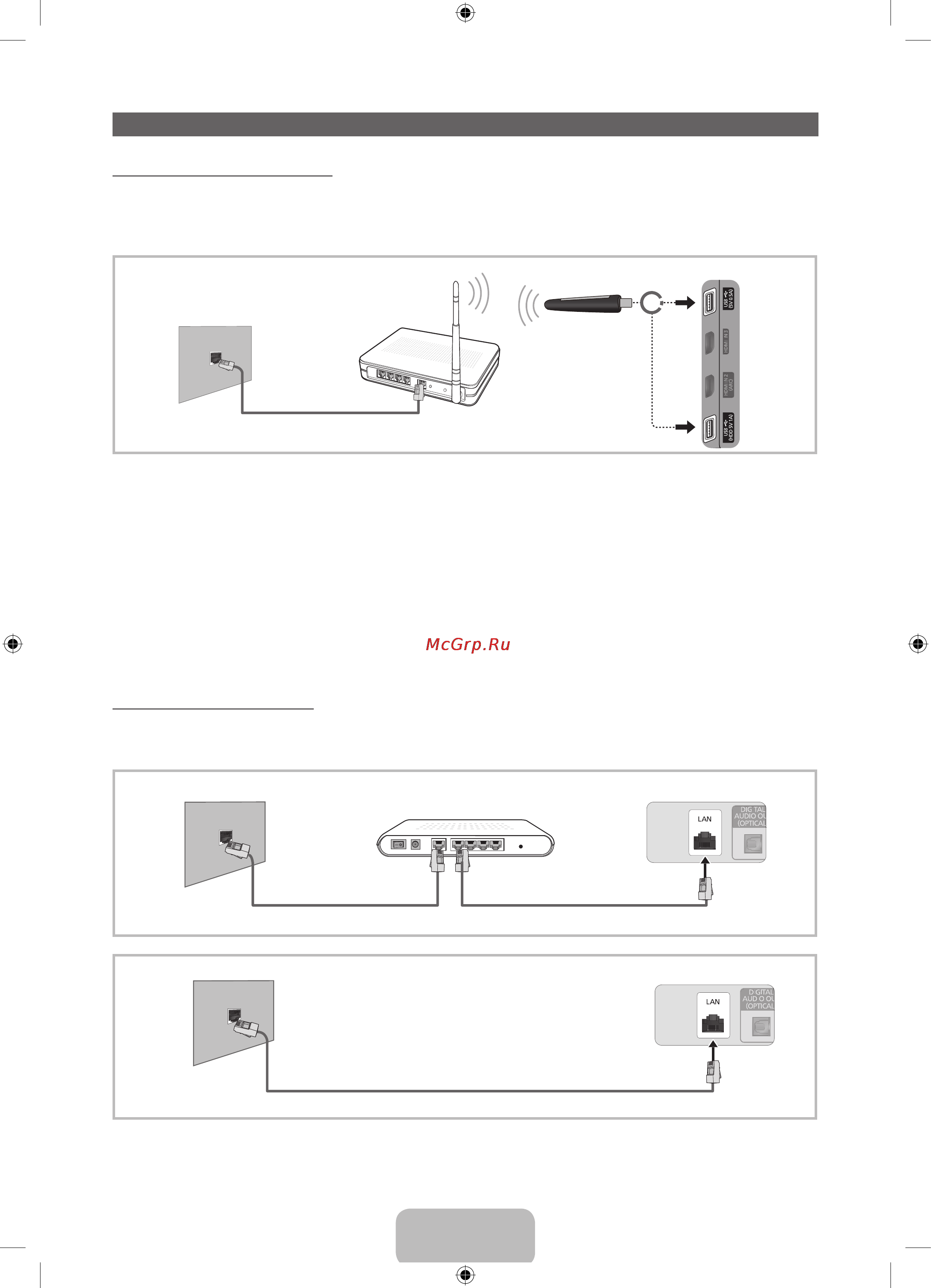 Samsung PS60 E550D1W [13/88] Network connection