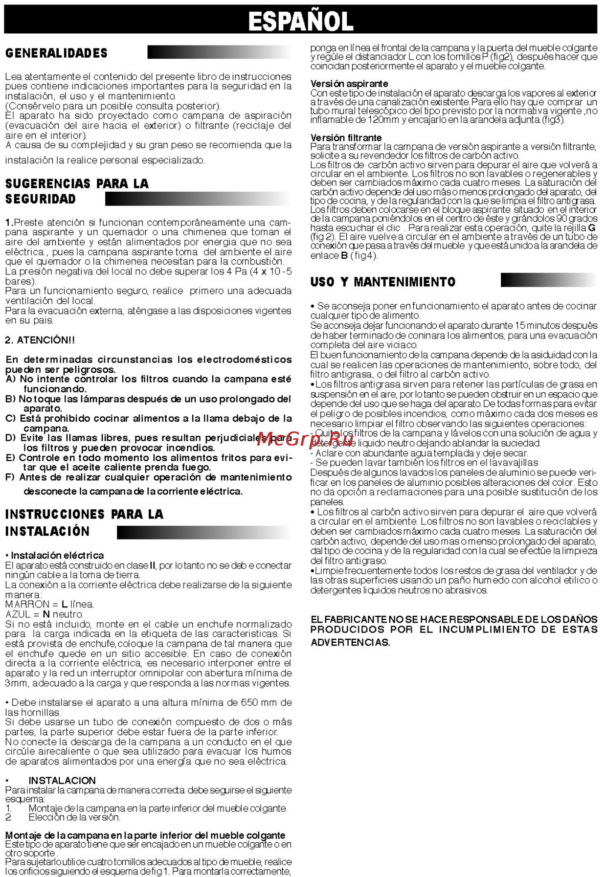 Liberton 7001 [8/20] Español