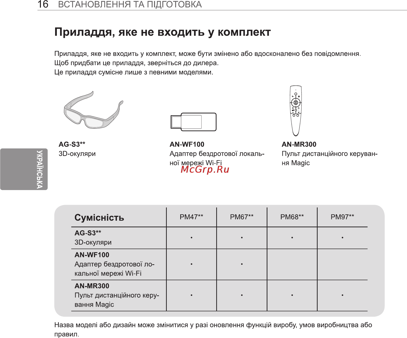 LG 50 PM4700 Инструкция по эксплуатации онлайн [72/100] 61965