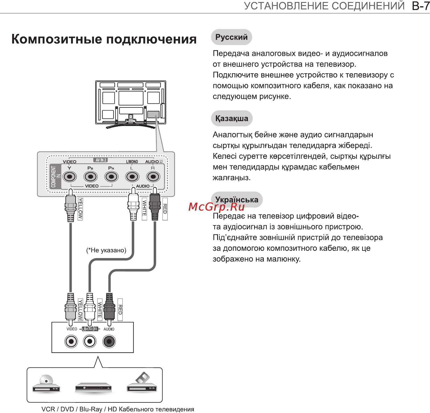 LG 50 PM4700 Инструкция по эксплуатации онлайн [89/100] 61965