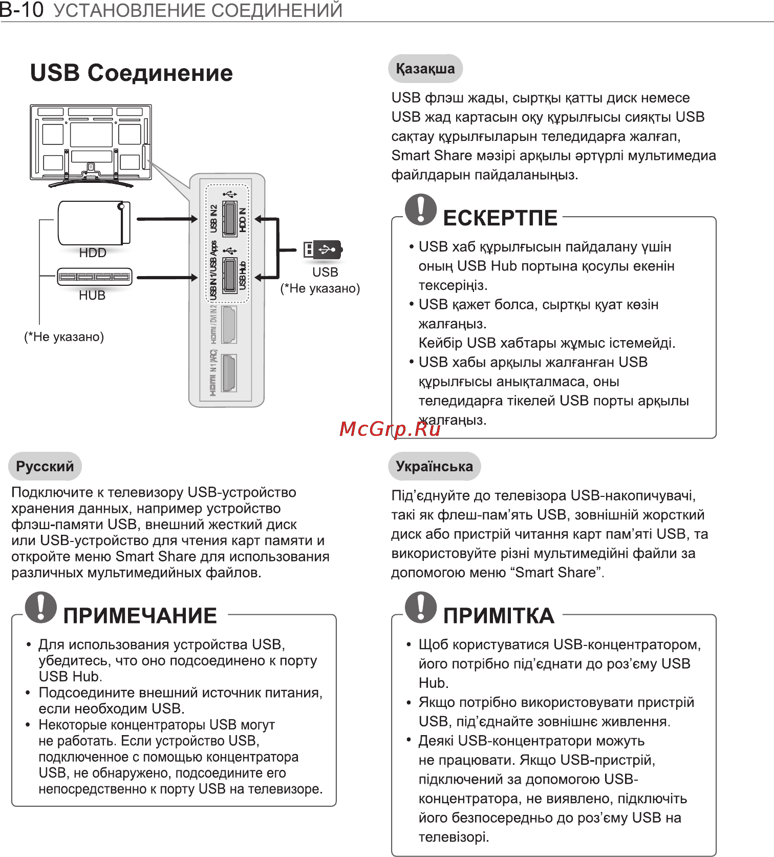 LG 50 PM4700 Инструкция по эксплуатации онлайн [92/100] 61965