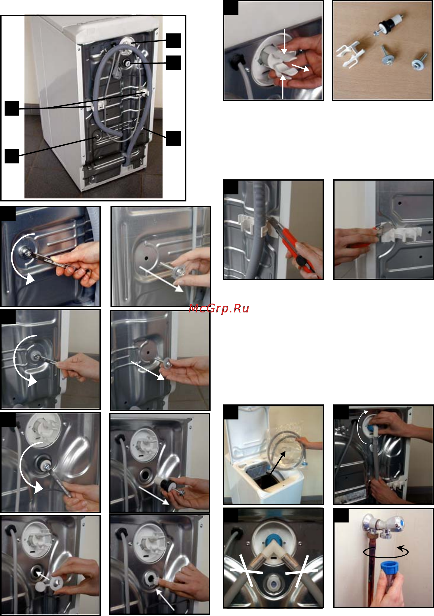 Electrolux EWT10110W [47/52] Подготовкаѝмашиныѝкѝработе
