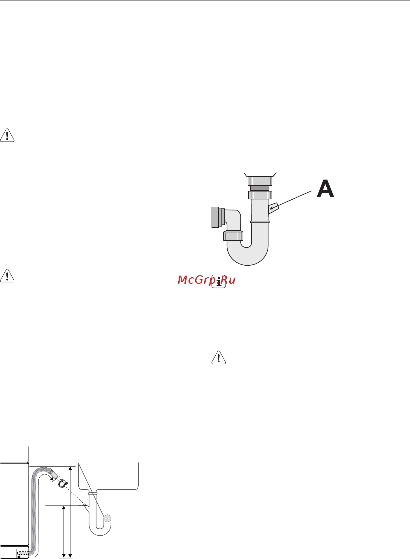 Electrolux ESL63010 [16/40] Water connection