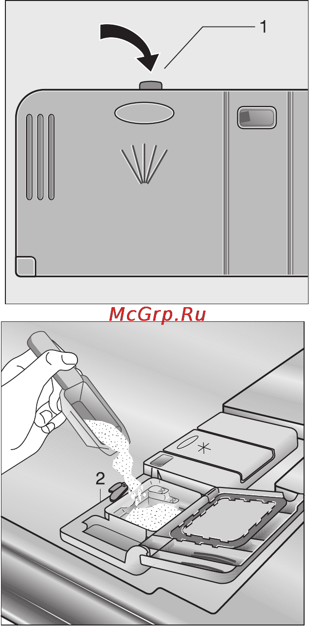 Electrolux ESL6251 [21/44] Как произвести дозировку моющего средства