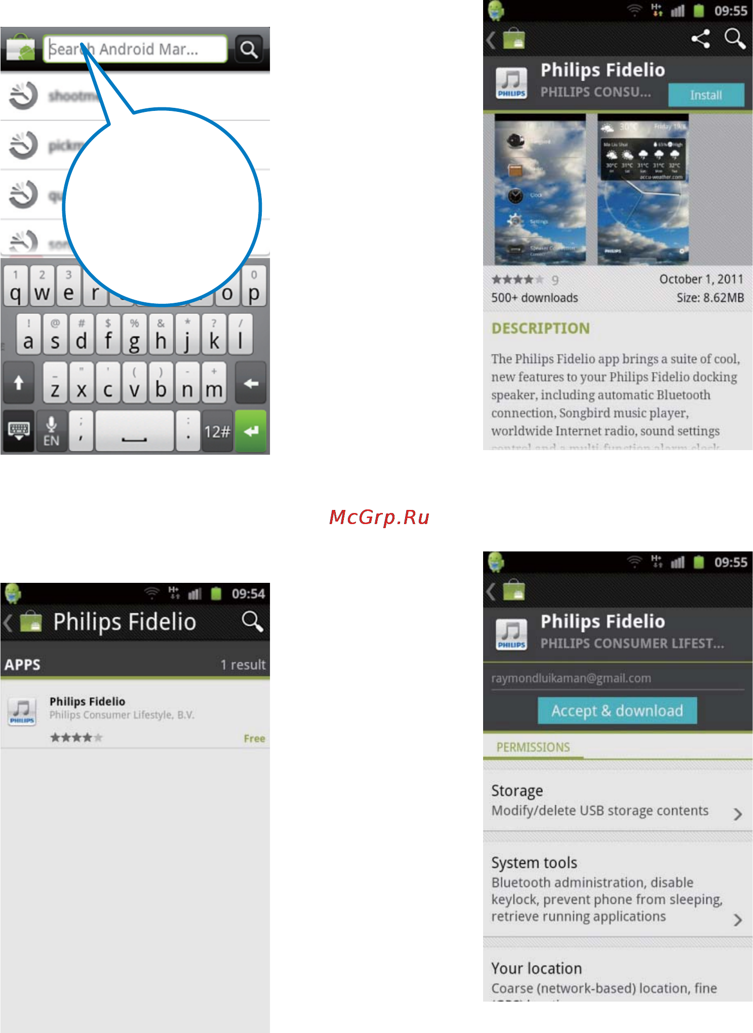 Philips AS351/12 [13/28] Fidelio